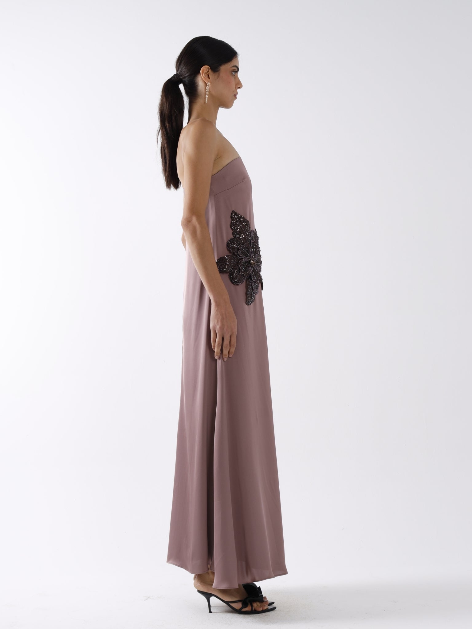 BLOSSOM MAXI DRESS - LAVENDER