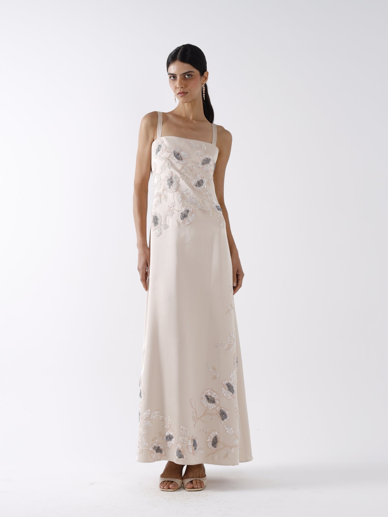 MATHILDA GOWN - BEIGE