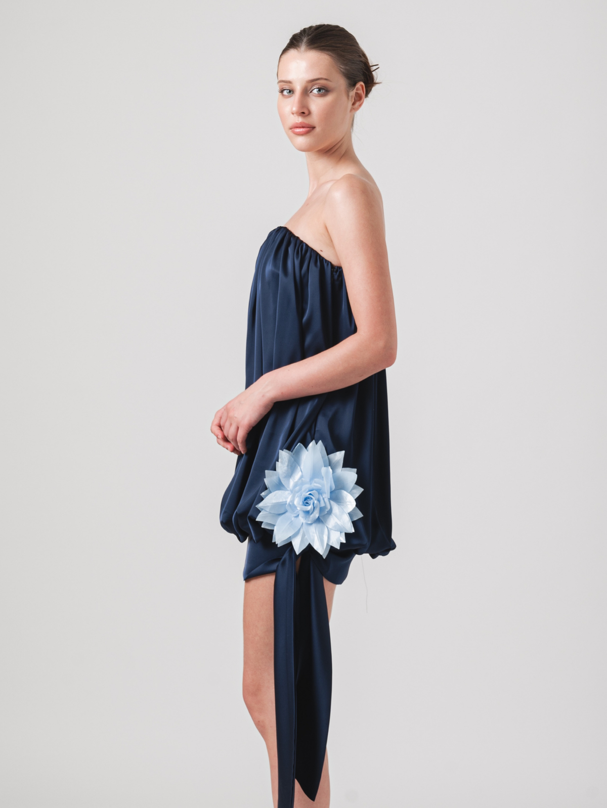 CLOÉ MINI DRESS - NAVY