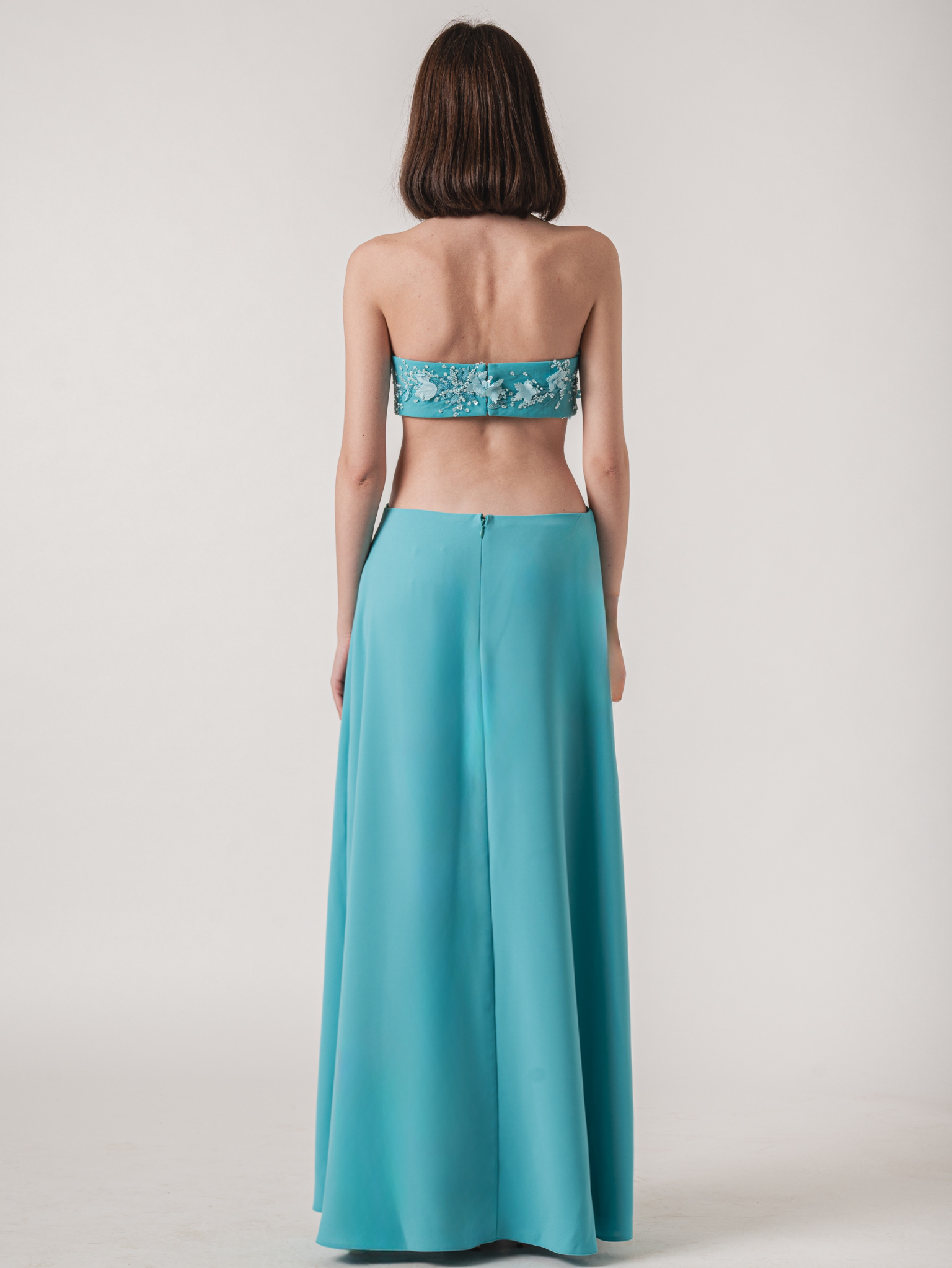 ESTE MAXI DRESS - TURQUOISE