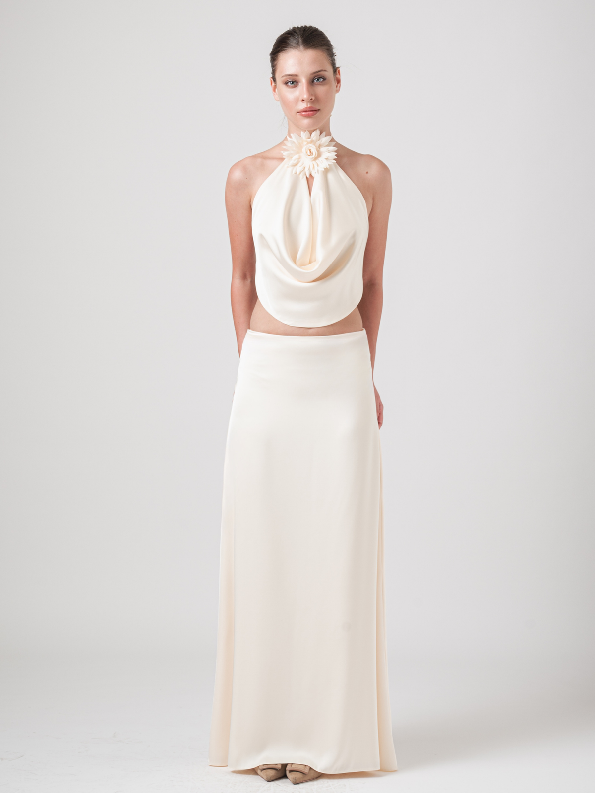 FIORE TOP - CREAM