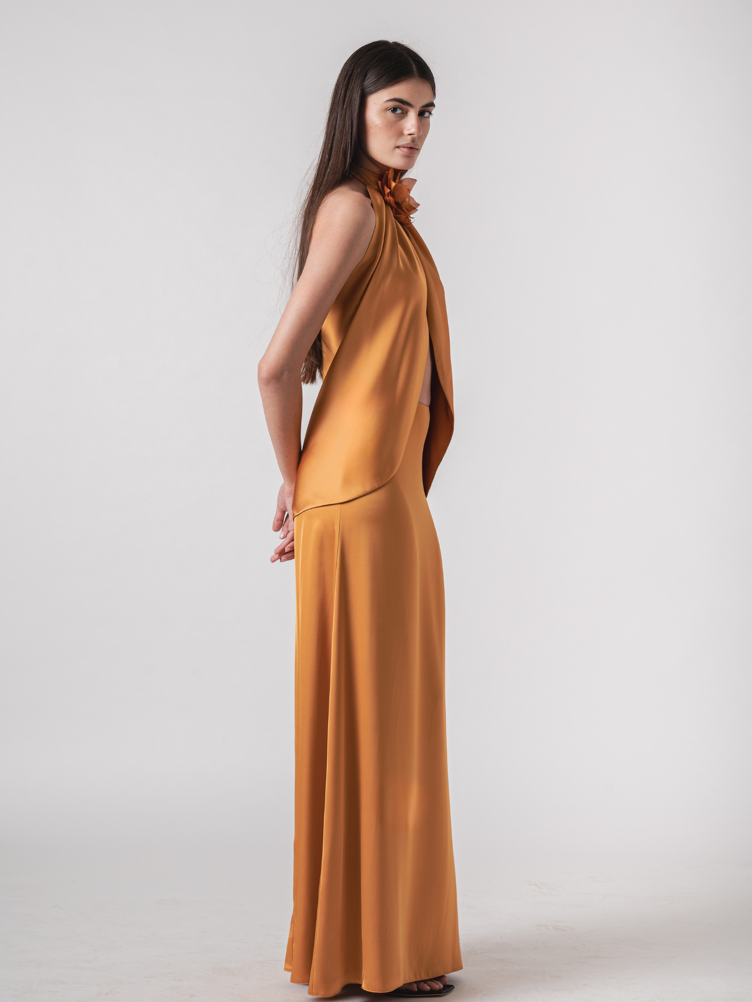 LILY TOP - MANDARIN