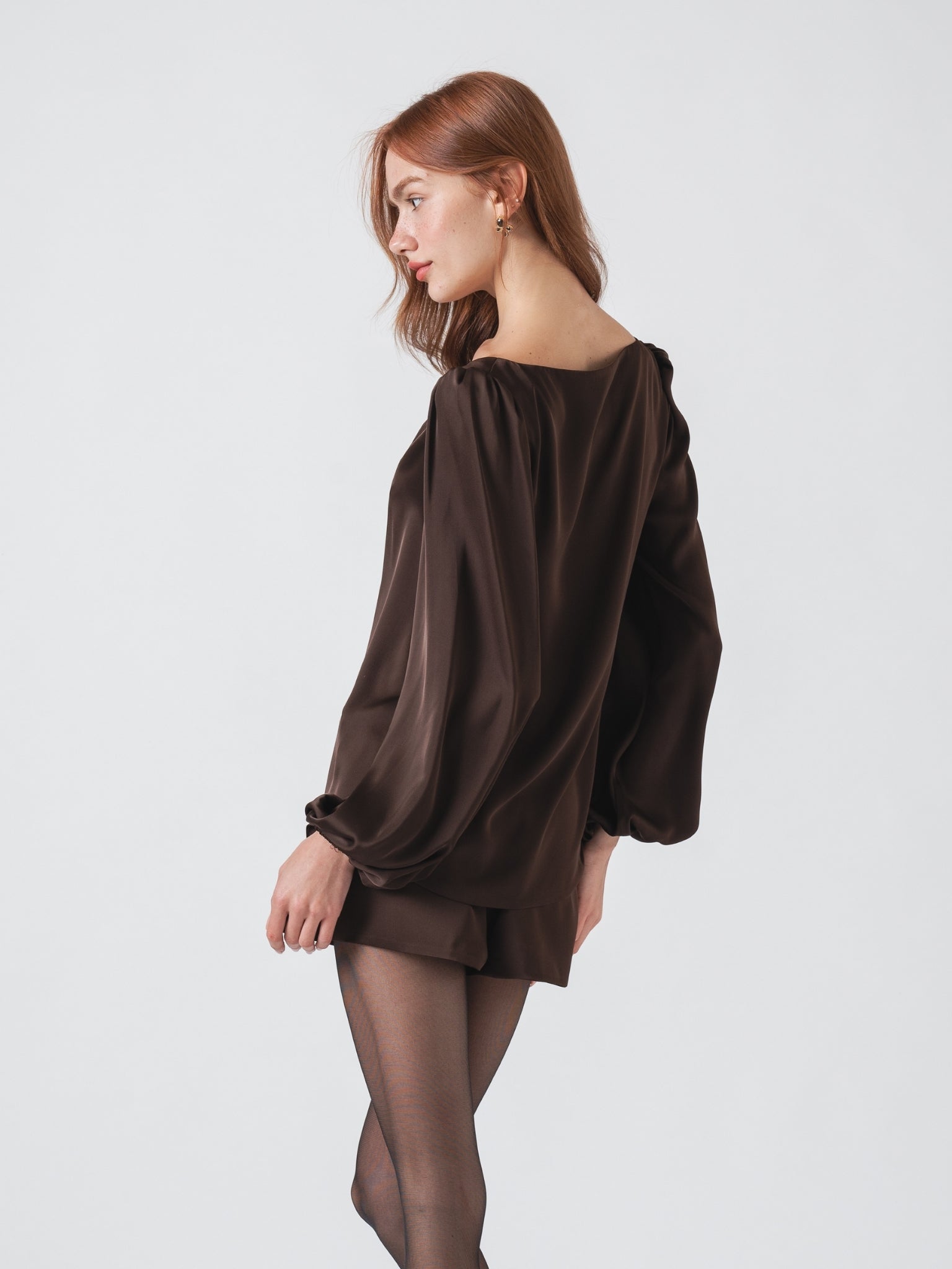 LOTUS TOP - CHOCOLATE