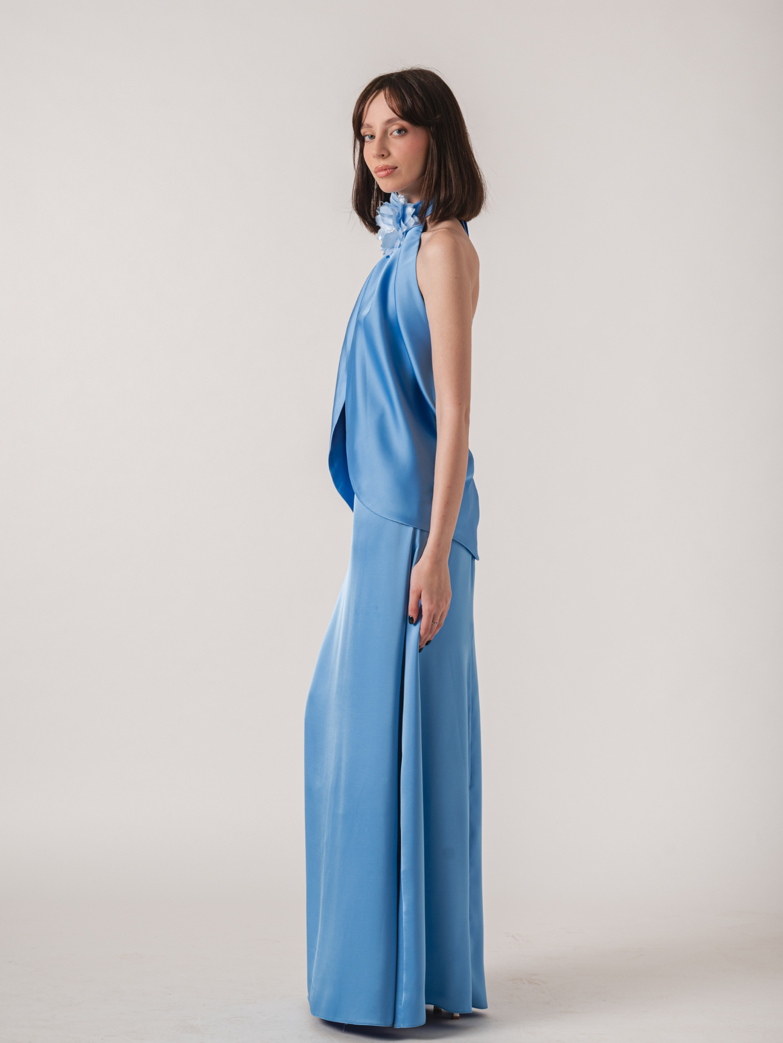 CHUTE SKIRT - CAPRI BLUE