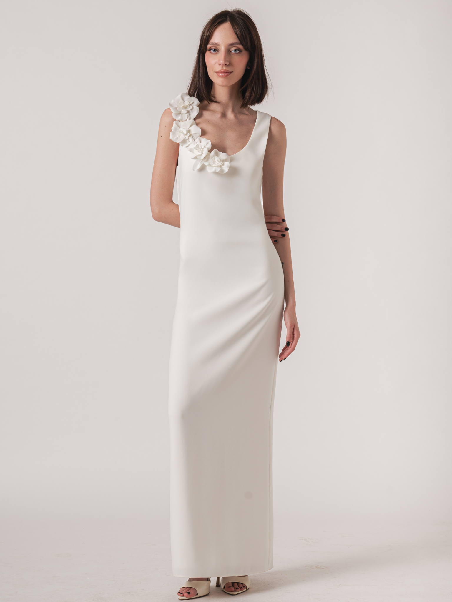 MARYA MAXI DRESS - OFF WHITE