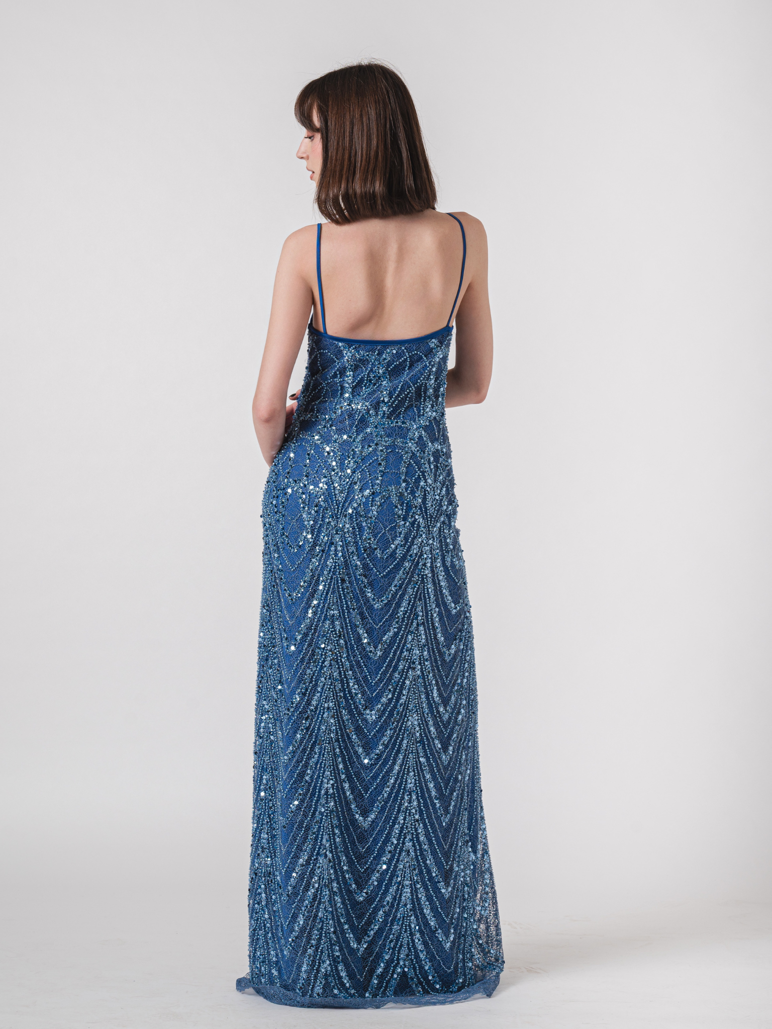 POPPY MAXI DRESS - INDIGO