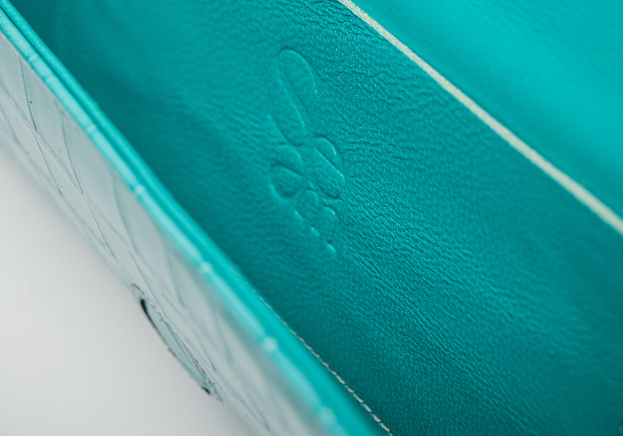 THE ENVELOPE CLUTCH - TURQUOISE