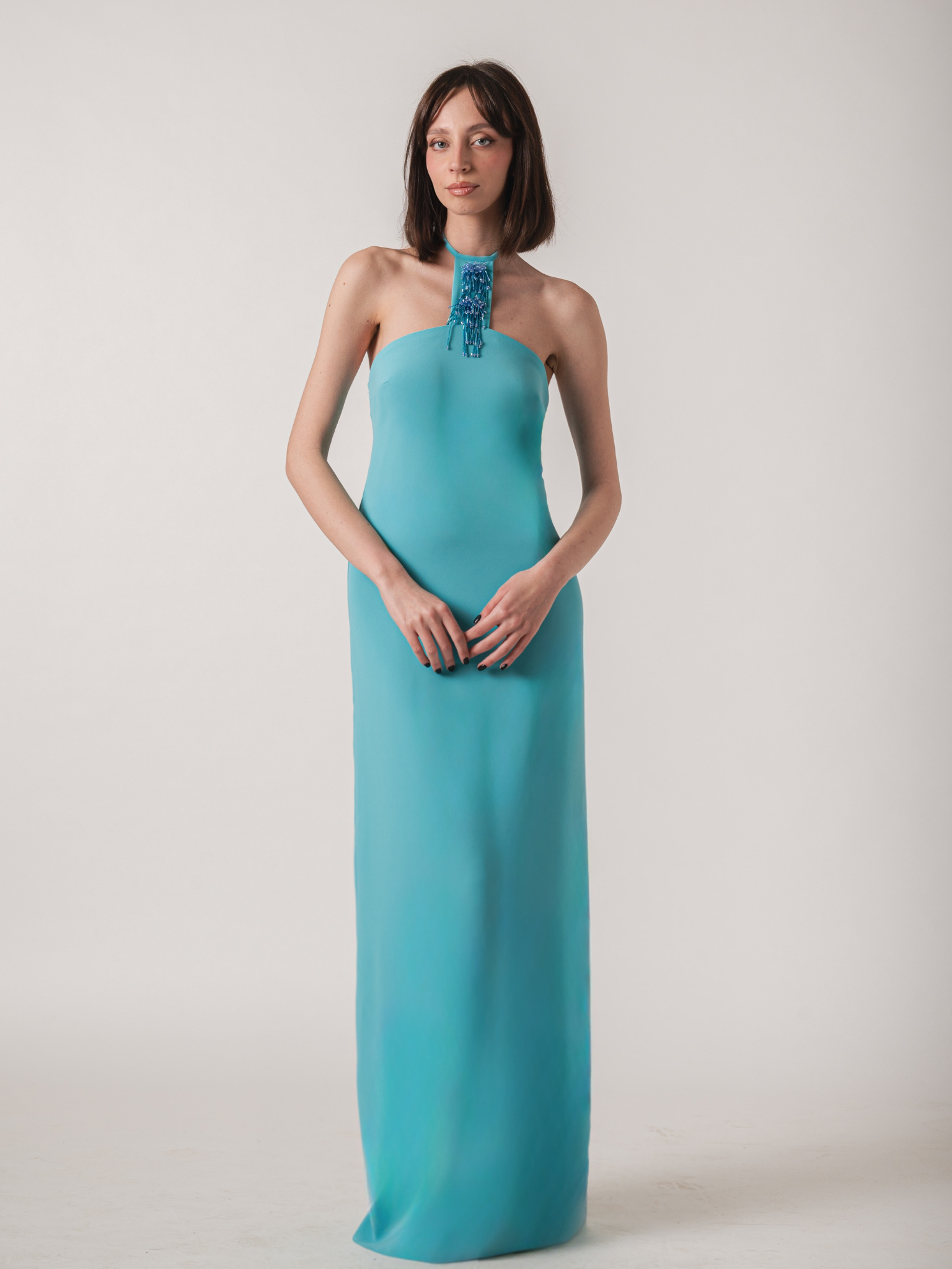 MARGOT MAXI DRESS - TURQUOISE