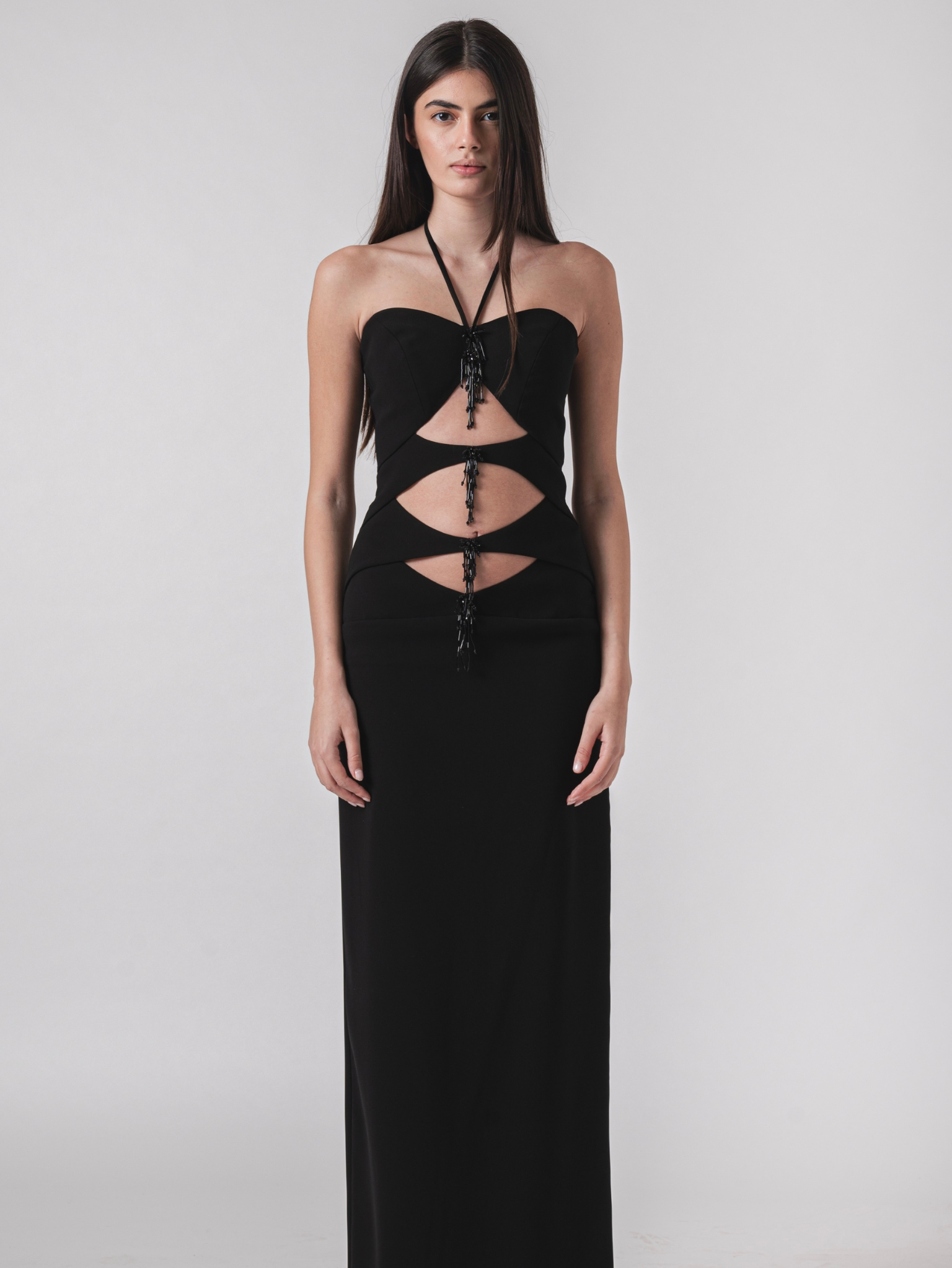 JULIA MAXI DRESS - BLACK