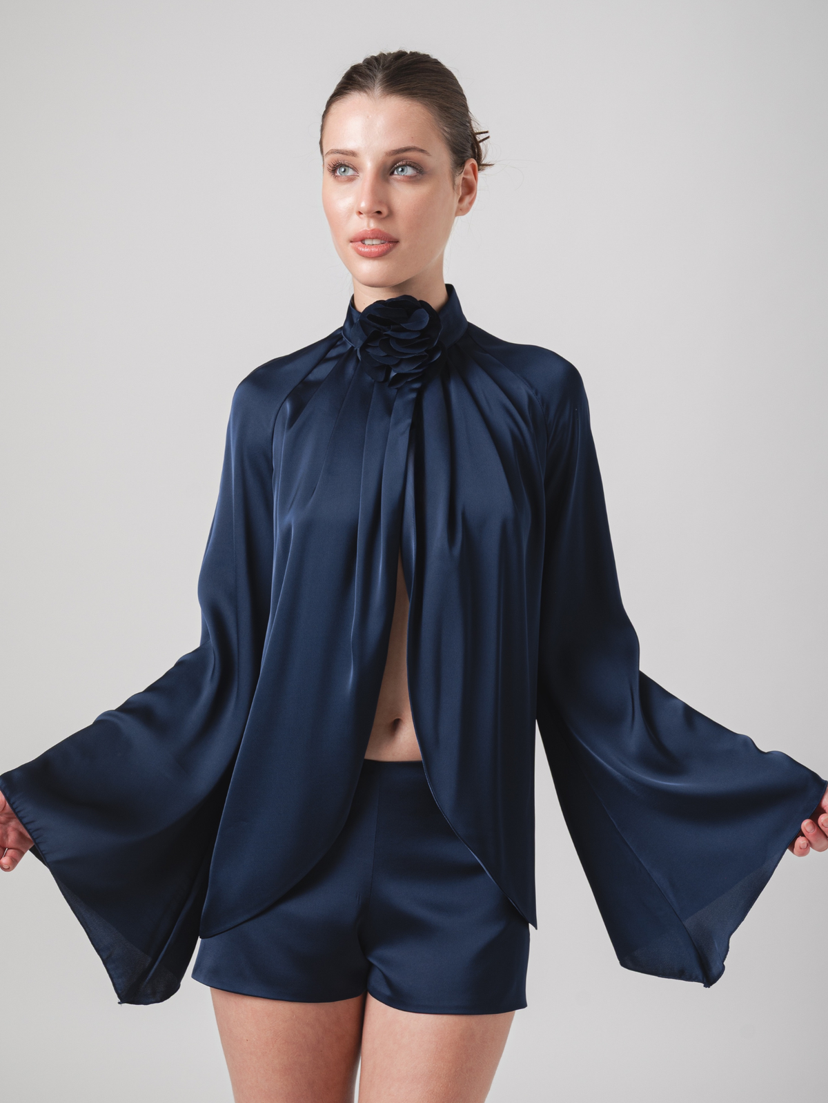 LYRA TOP - NAVY