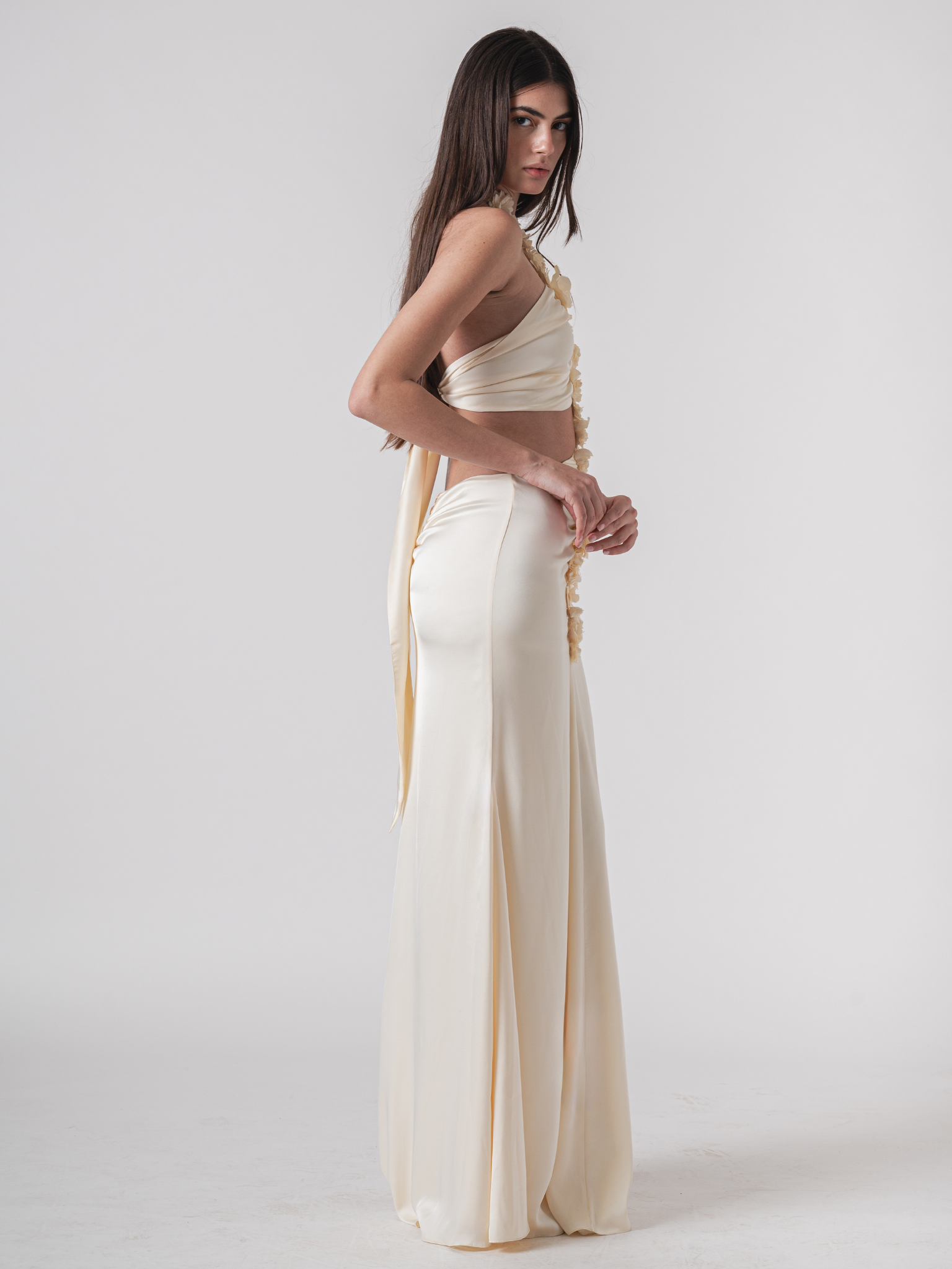 MILA MAXI DRESS - CREAM