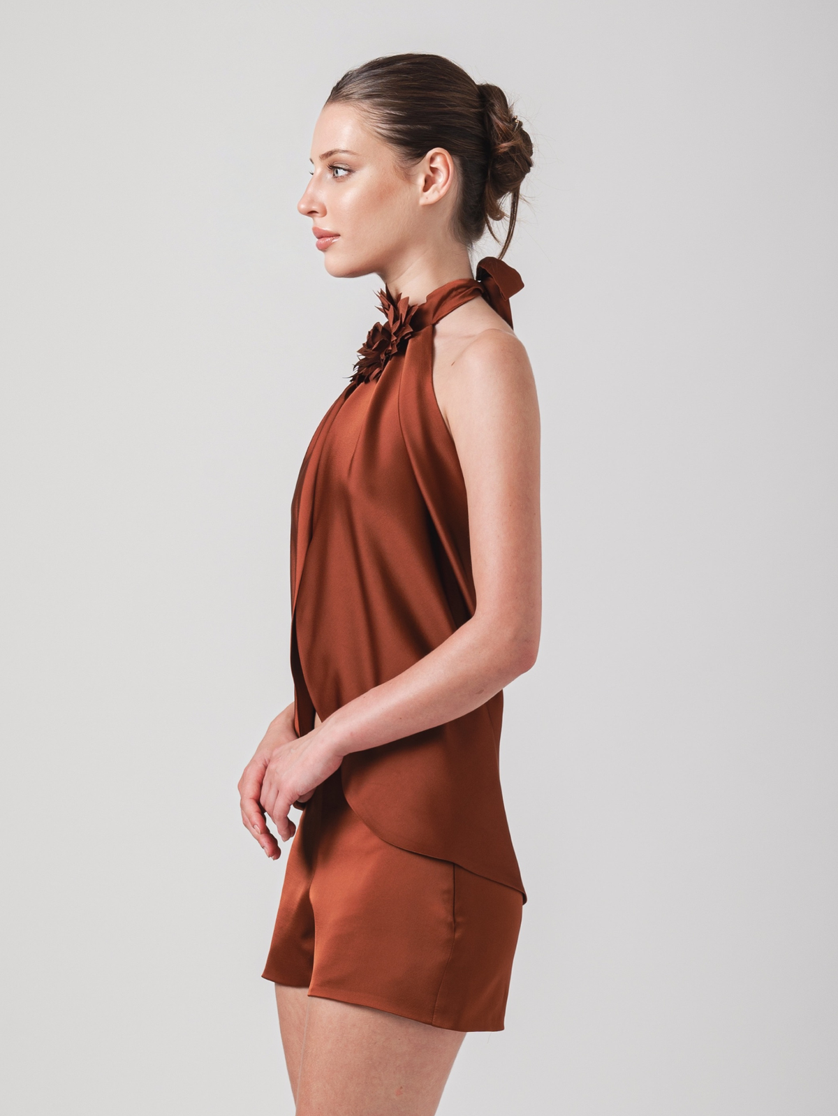 LILY TOP - TERRACOTTA