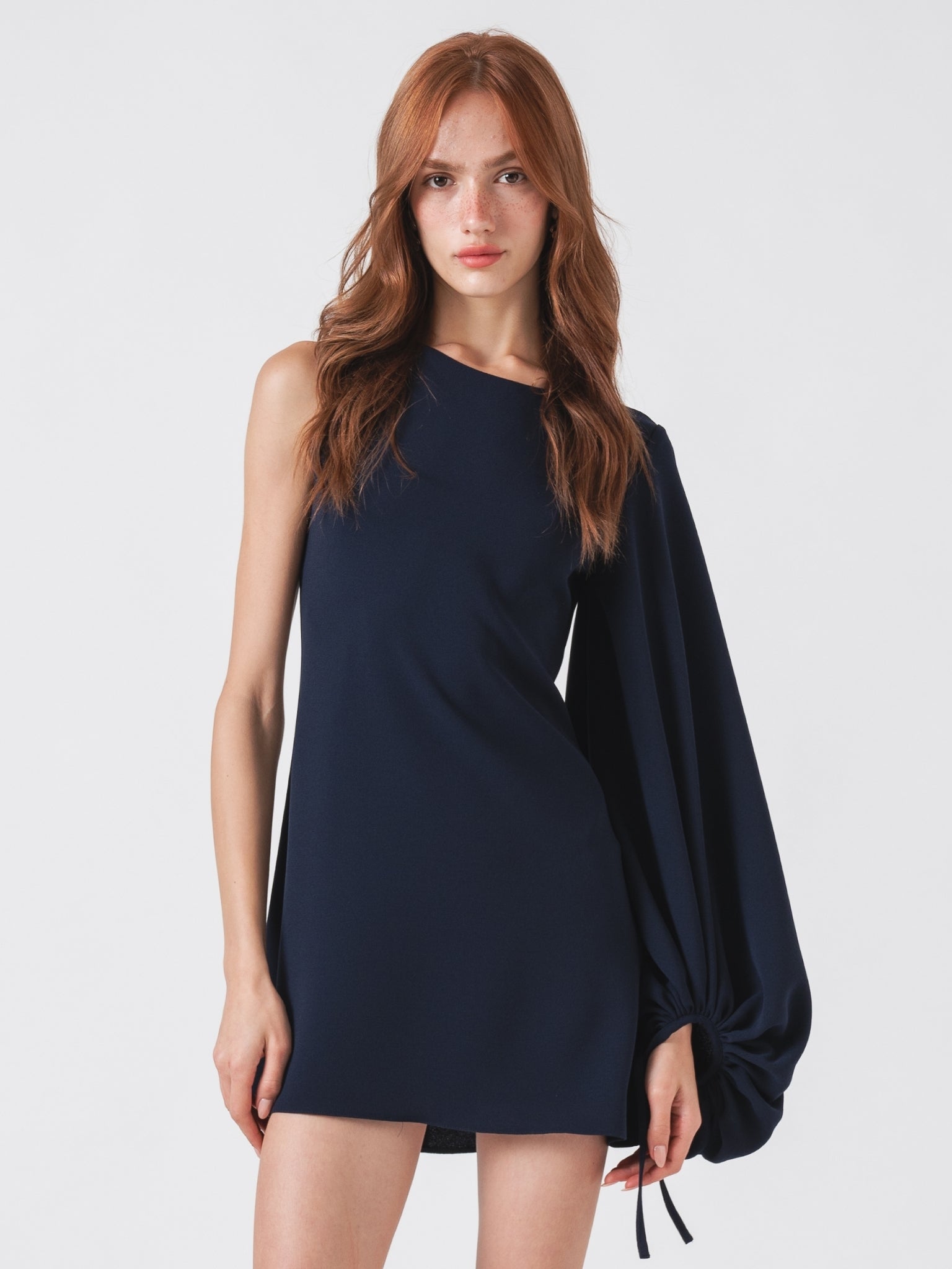 UNI MINI DRESS - NAVY