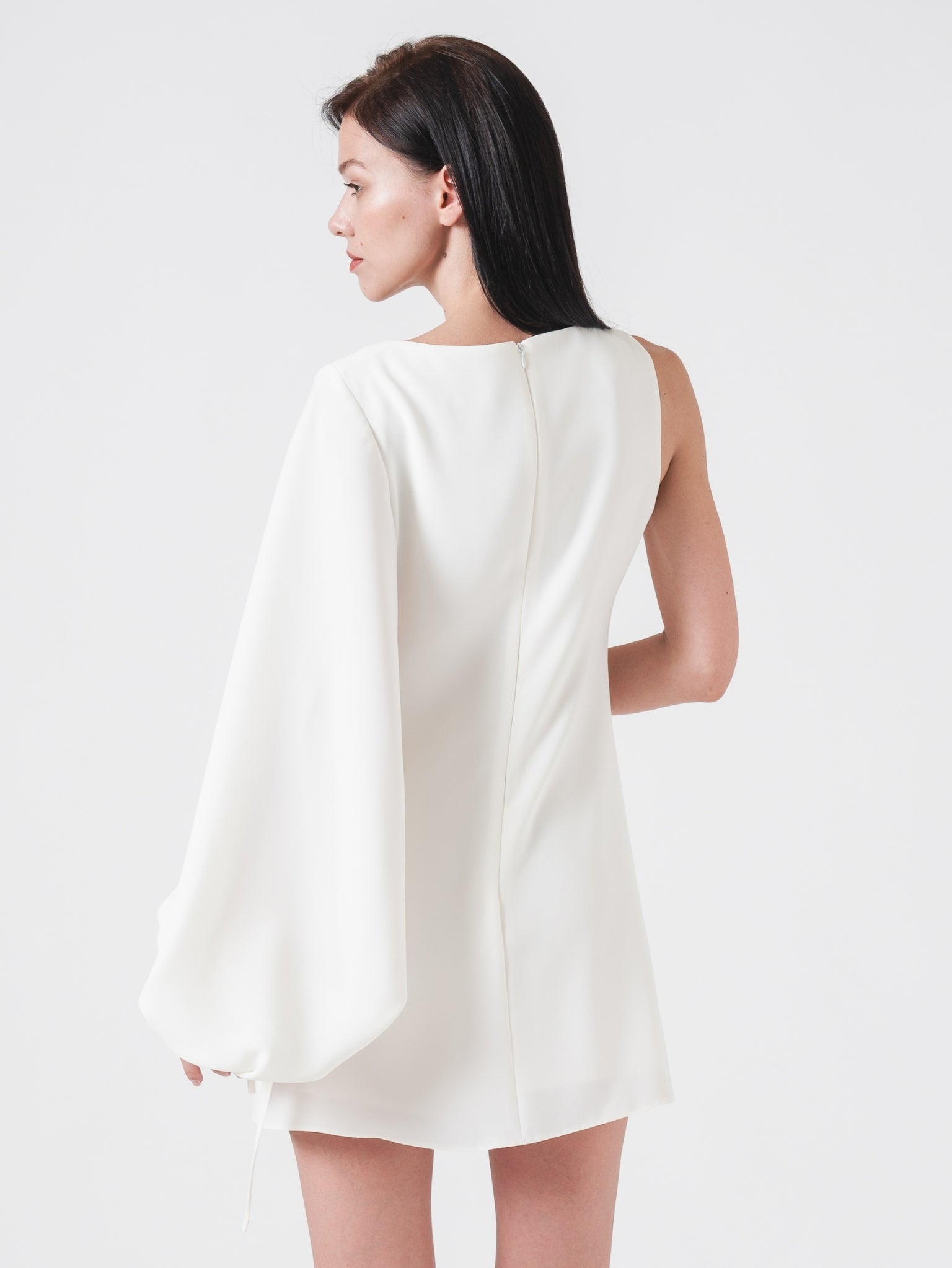 UNI MINI DRESS - OFF WHITE
