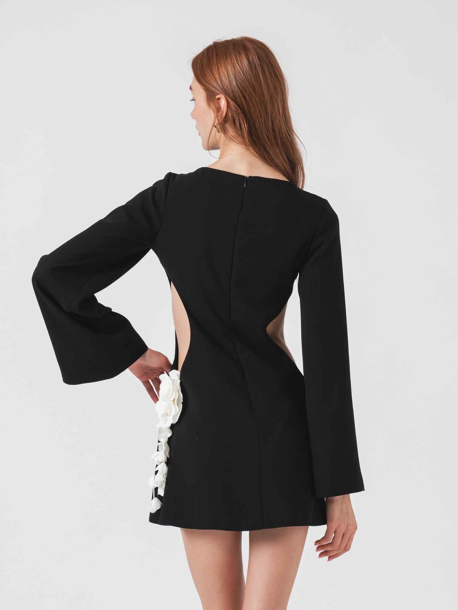 DAHLIA MINI DRESS - BLACK