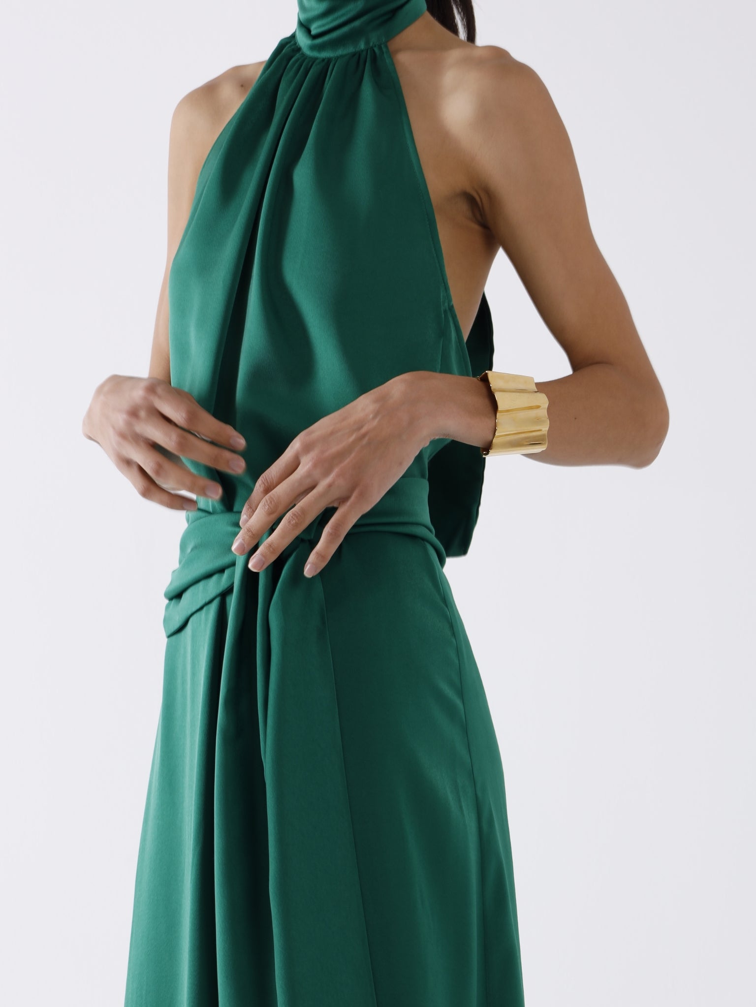 SERRA MAXI DRESS - EMERALD