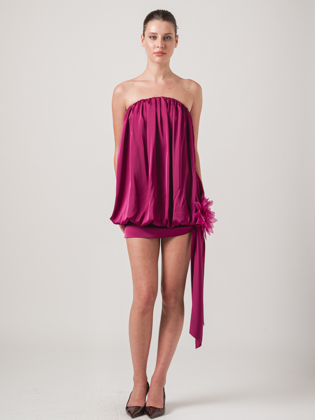 CLOÉ MINI DRESS - MULBERRY