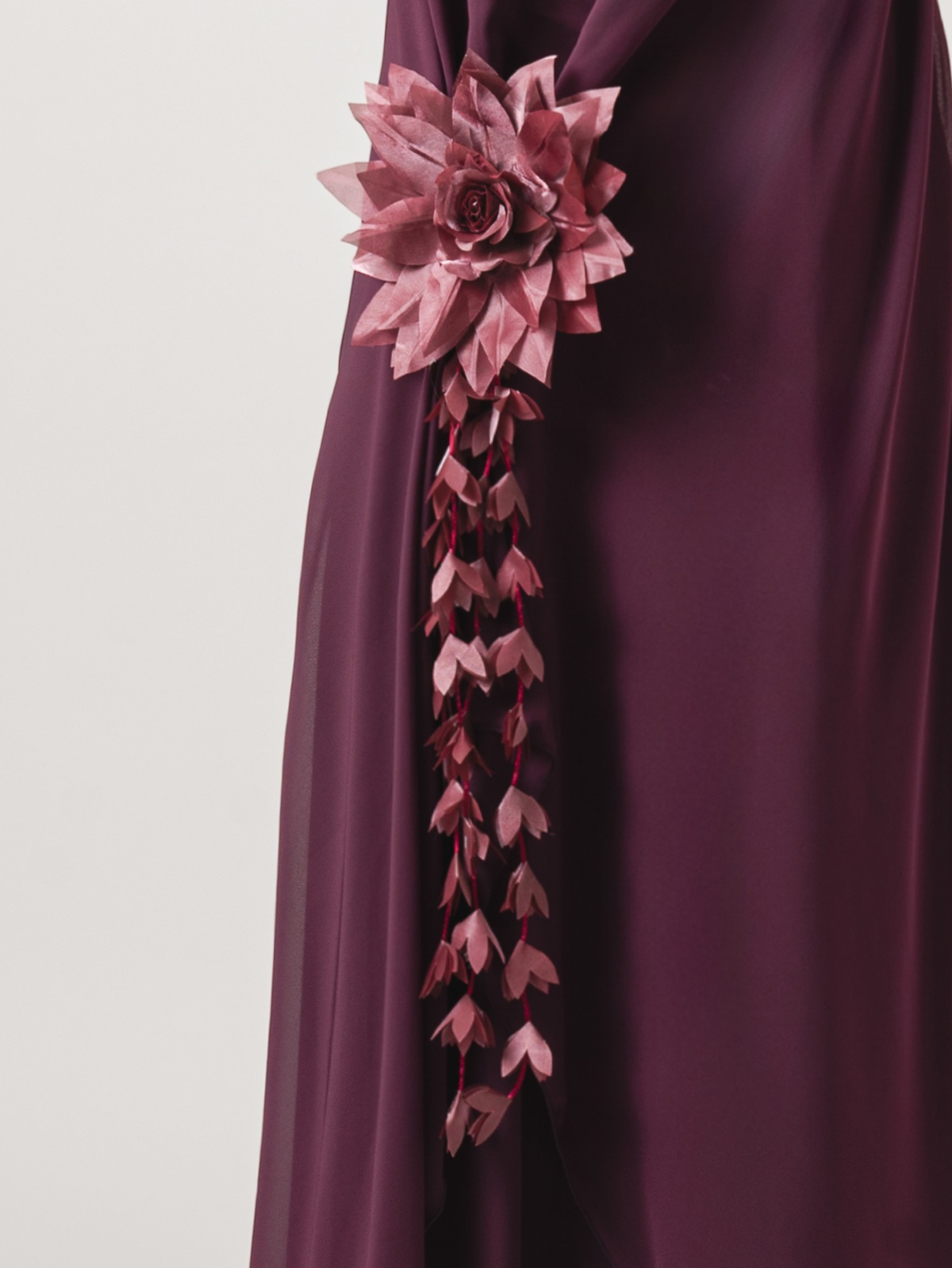 AMALIA MAXI DRESS - PLUM