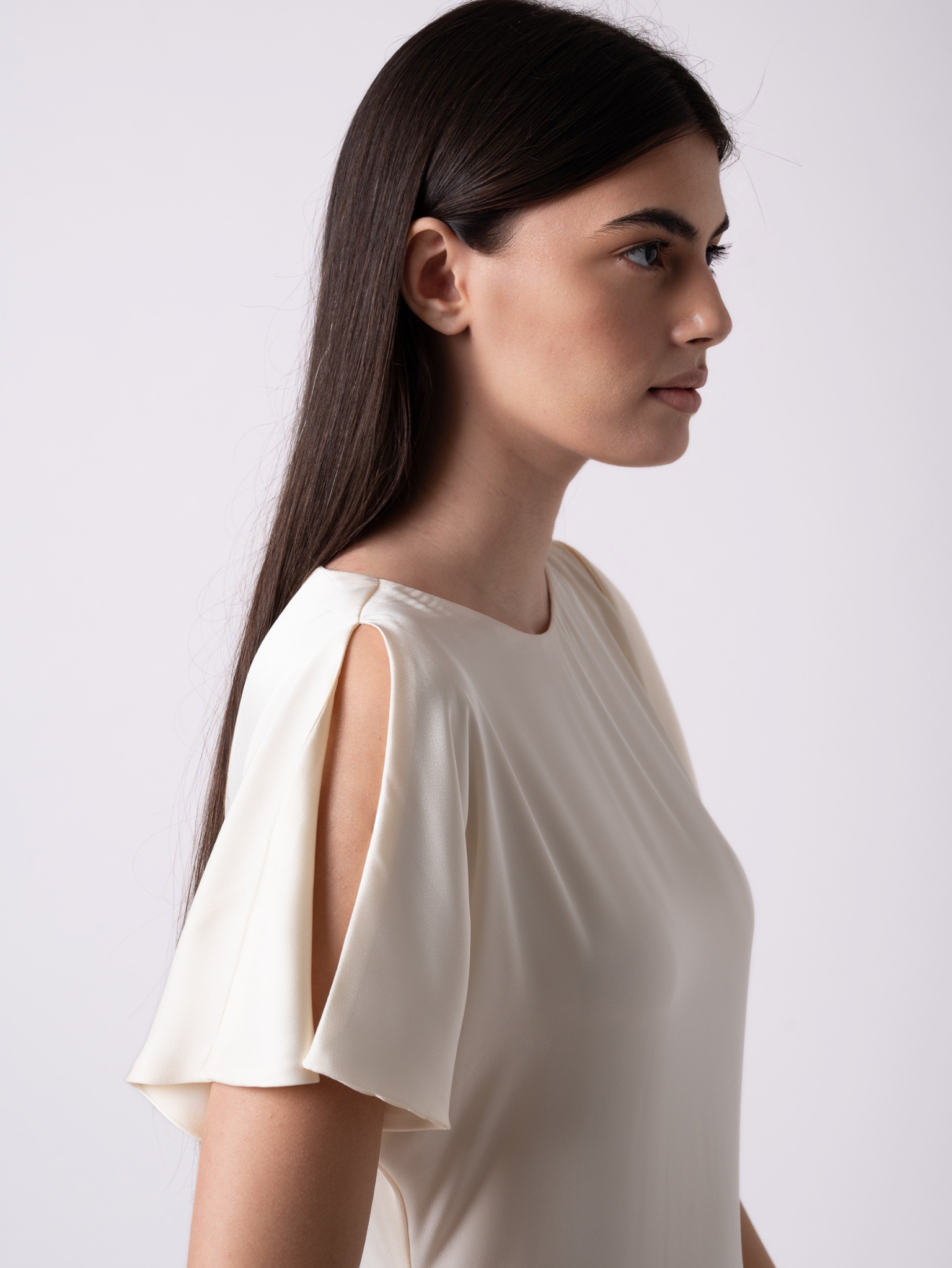 JOY MINI DRESS - CREAM