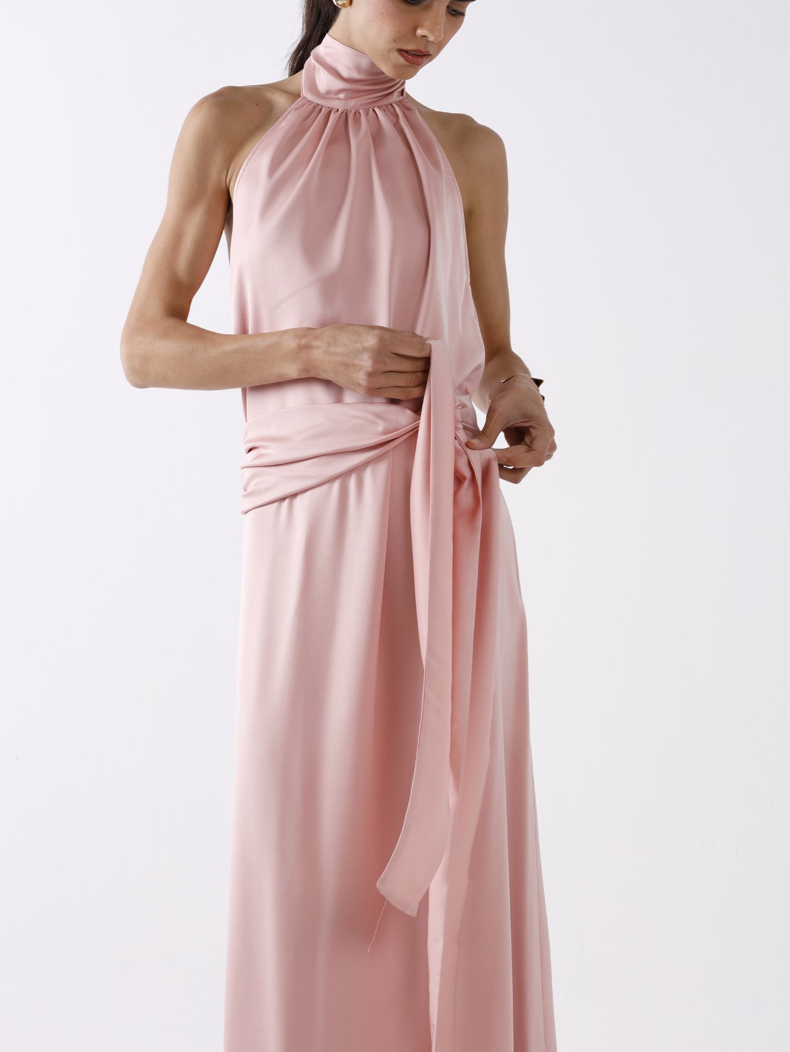 SERRA MAXI DRESS - BLUSH
