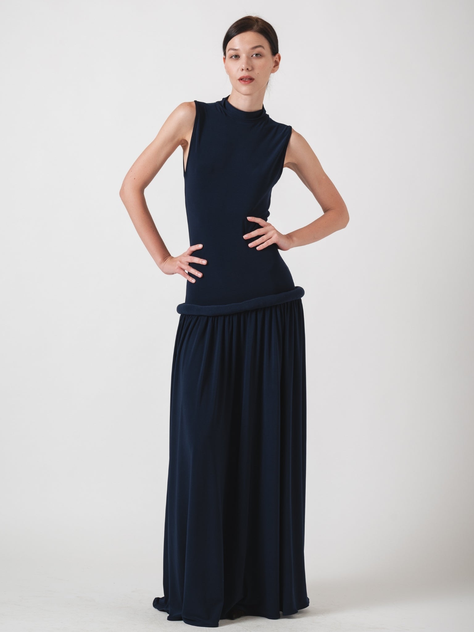 ÉLODIE MAXI DRESS - NAVY