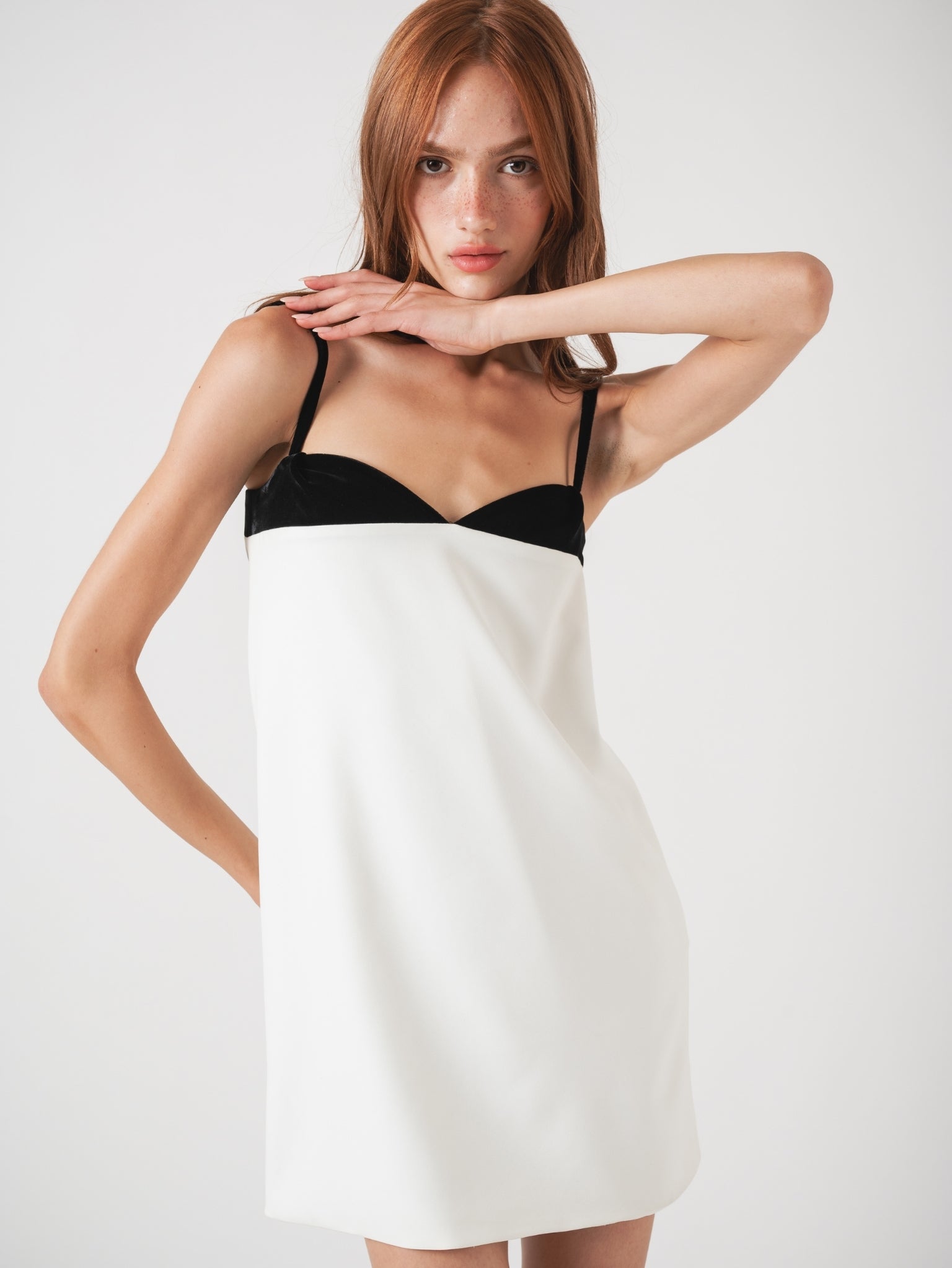 GAÏA MINI DRESS - OFF WHITE