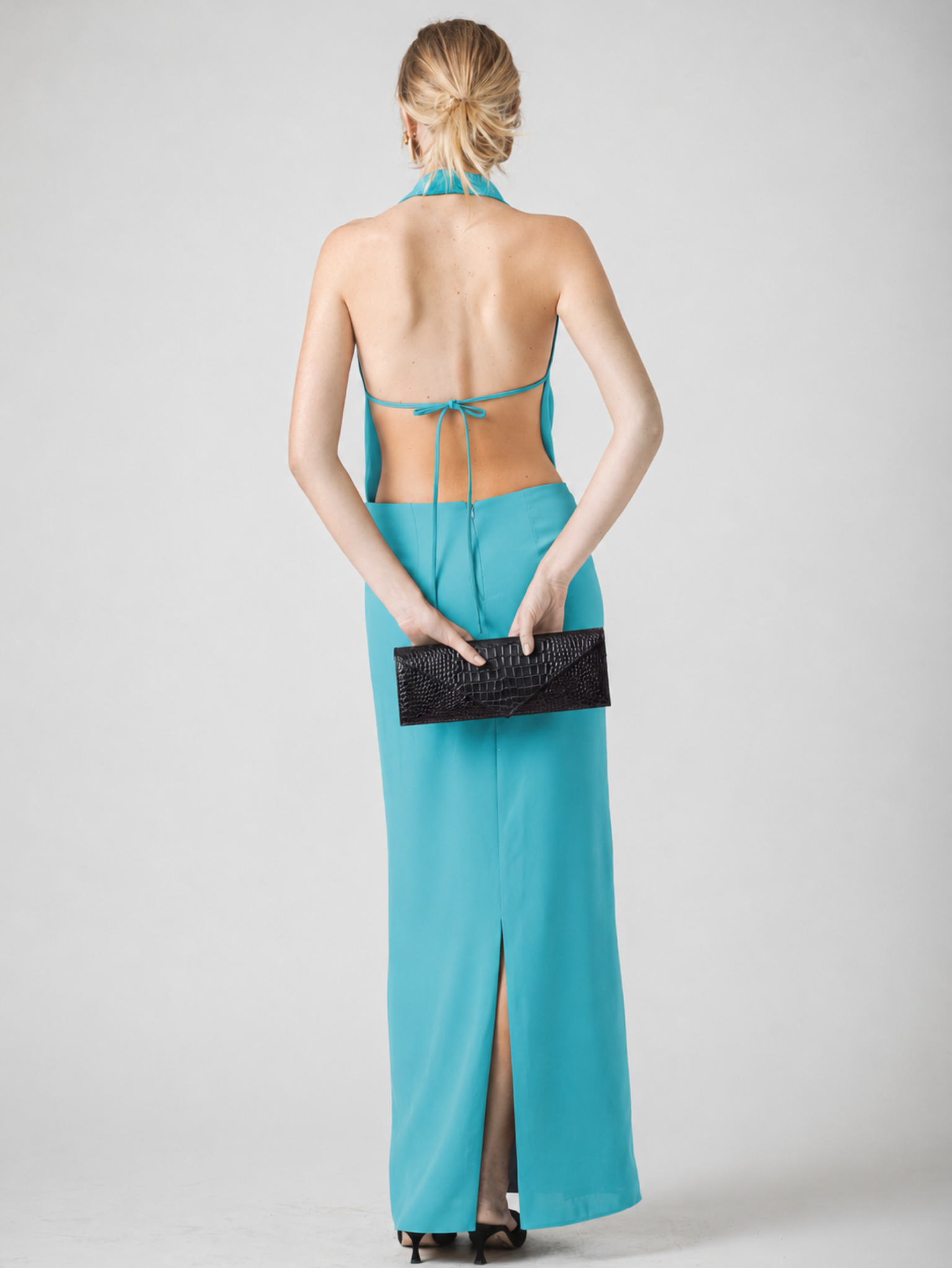 DUNE MAXI DRESS - TURQUOISE