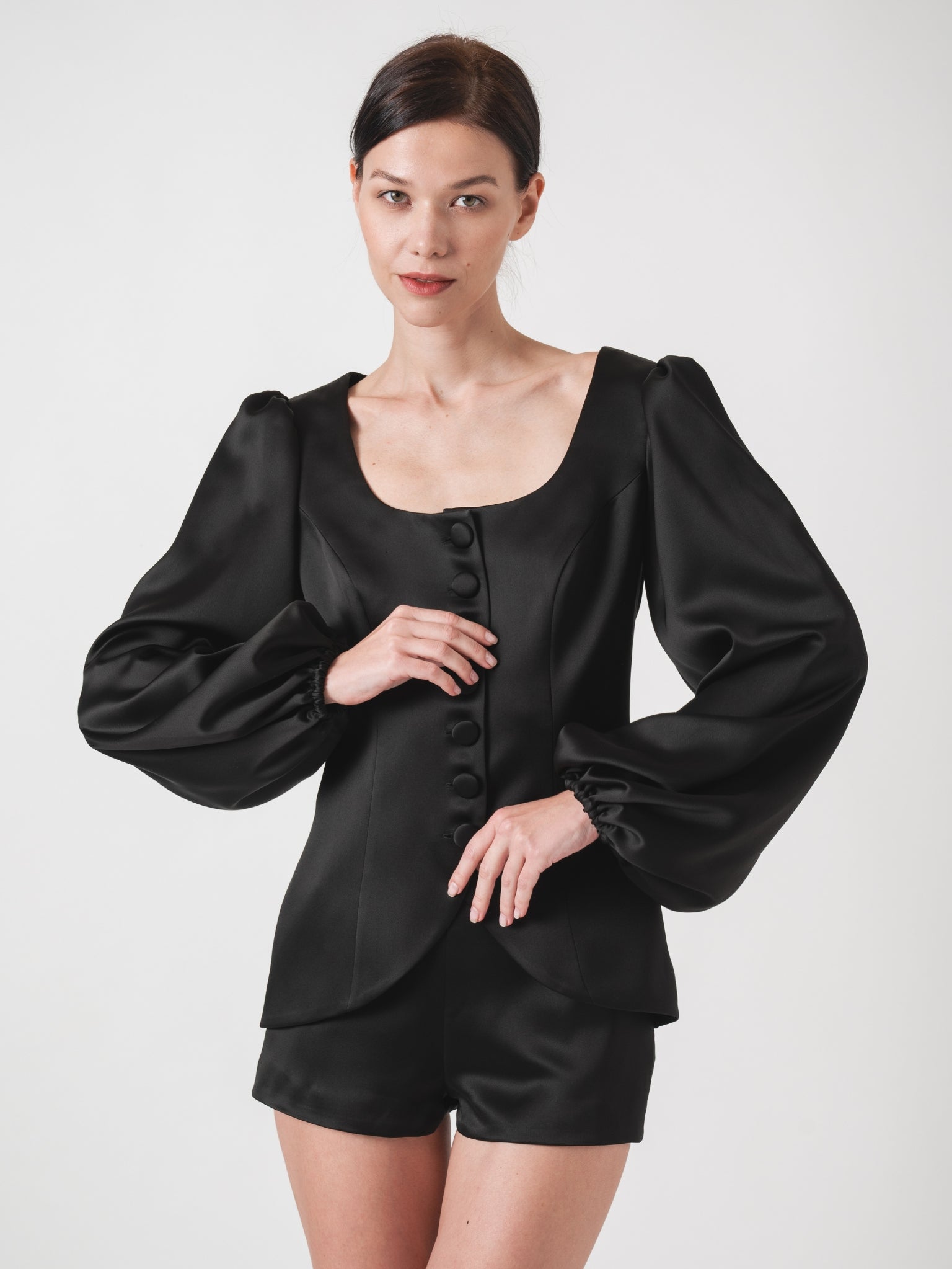 EDEN TOP - BLACK