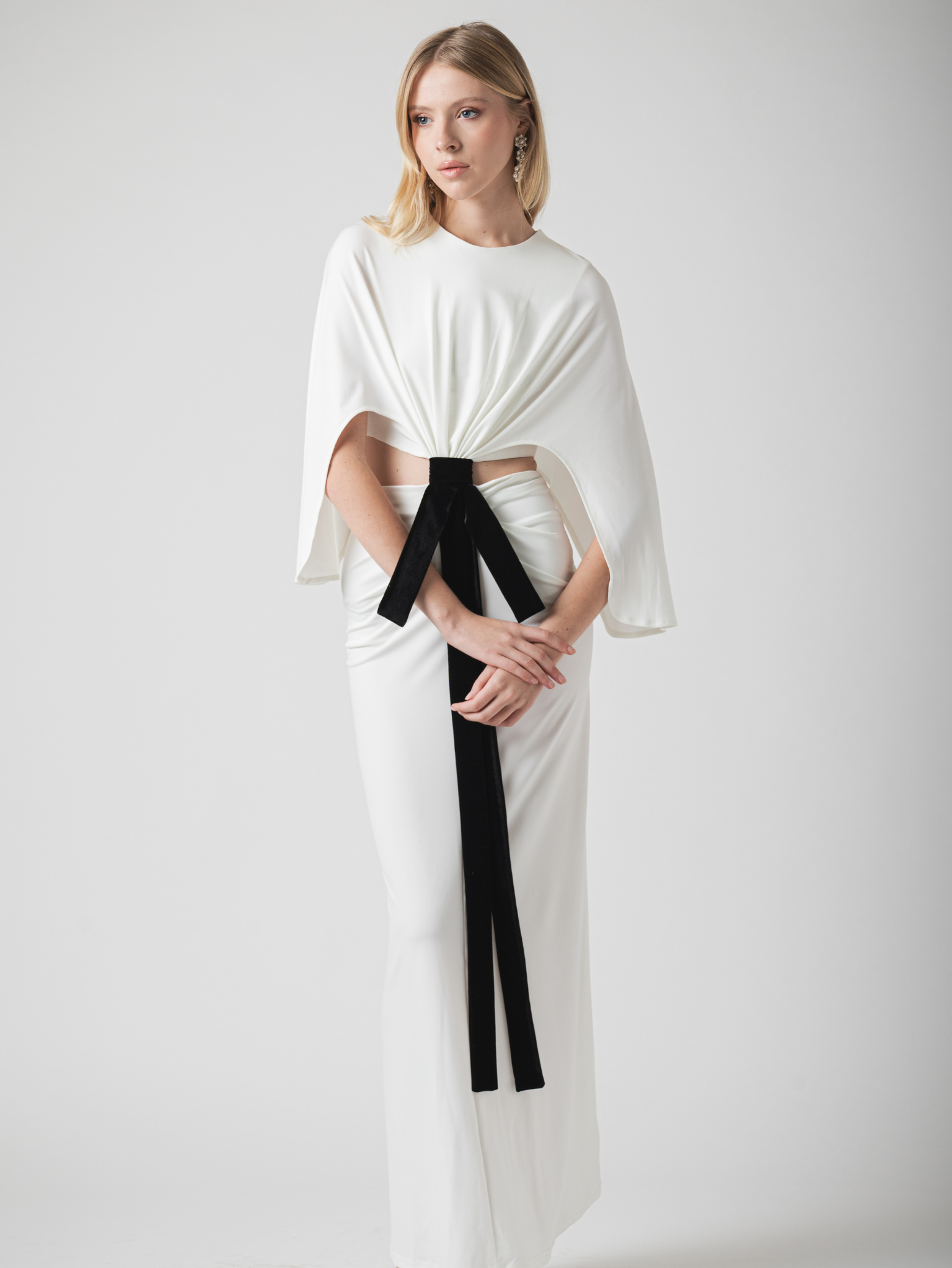 SOLENE MAXI DRESS - OFF WHITE