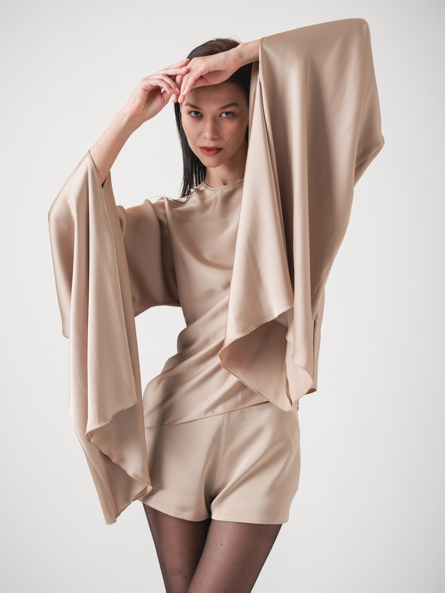 OPHELIA TOP - CHAMPAGNE