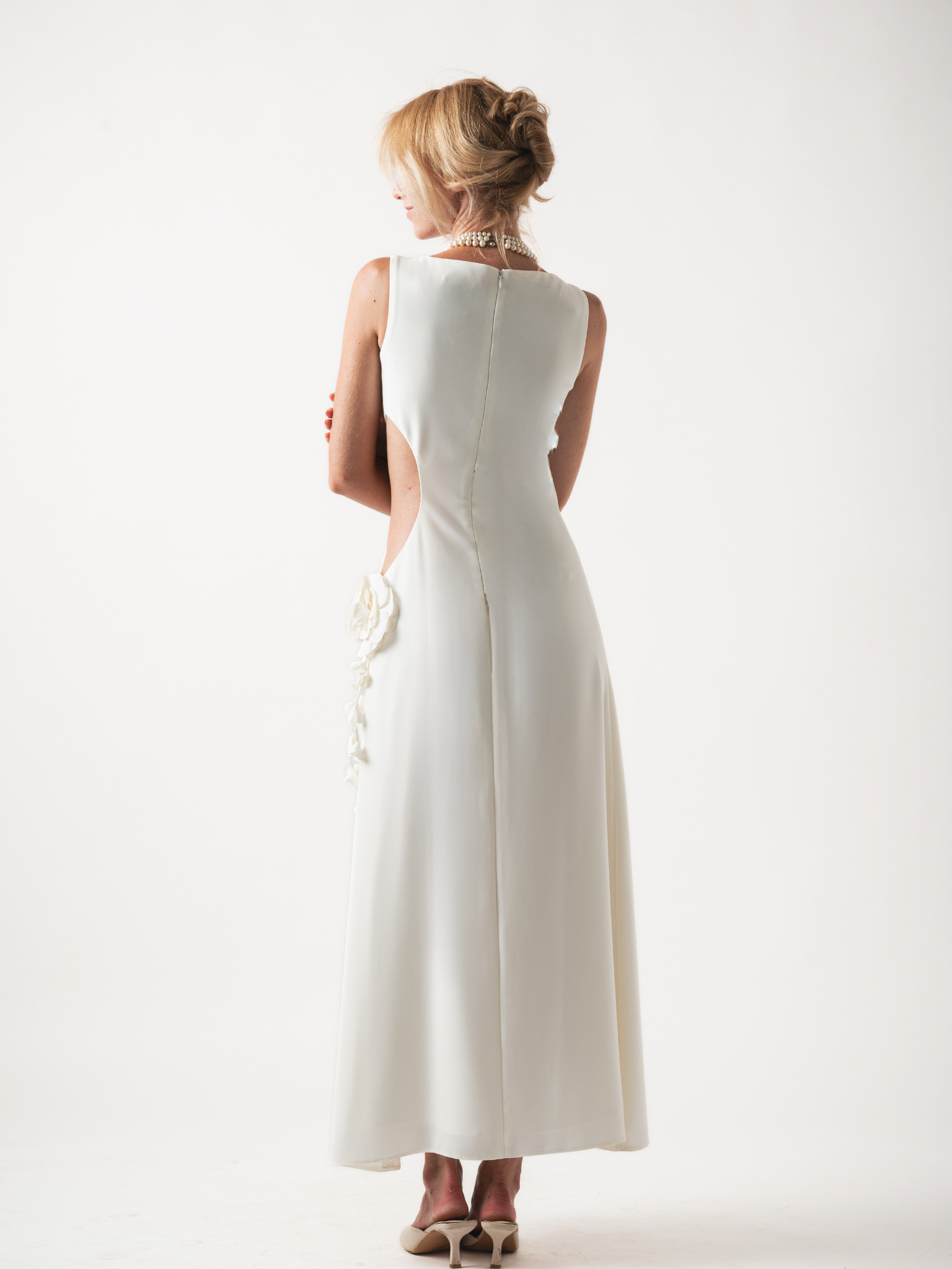 IRIS MAXI DRESS - OFF WHITE