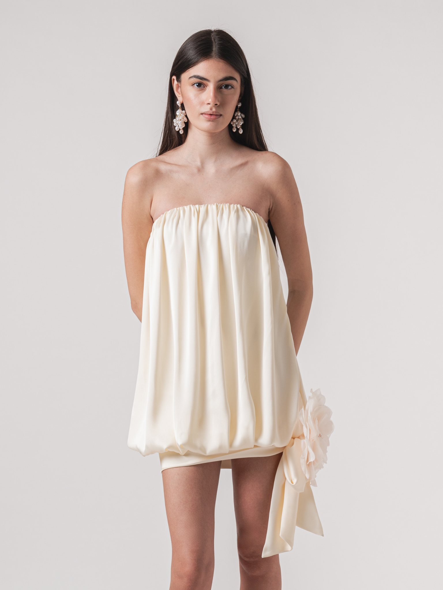 CLOÉ MINI DRESS - CREAM