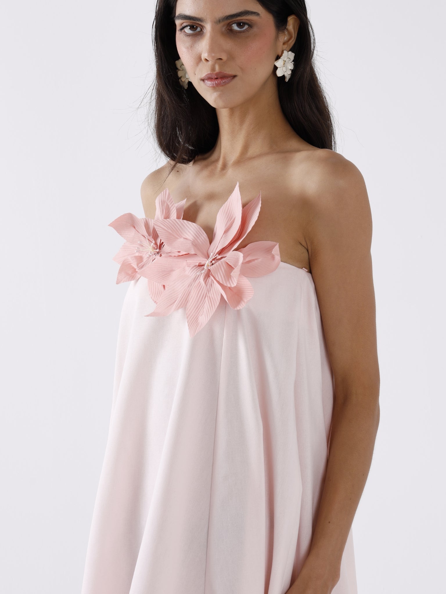 MAGNOLIA  MINI DRESS - BLUSH