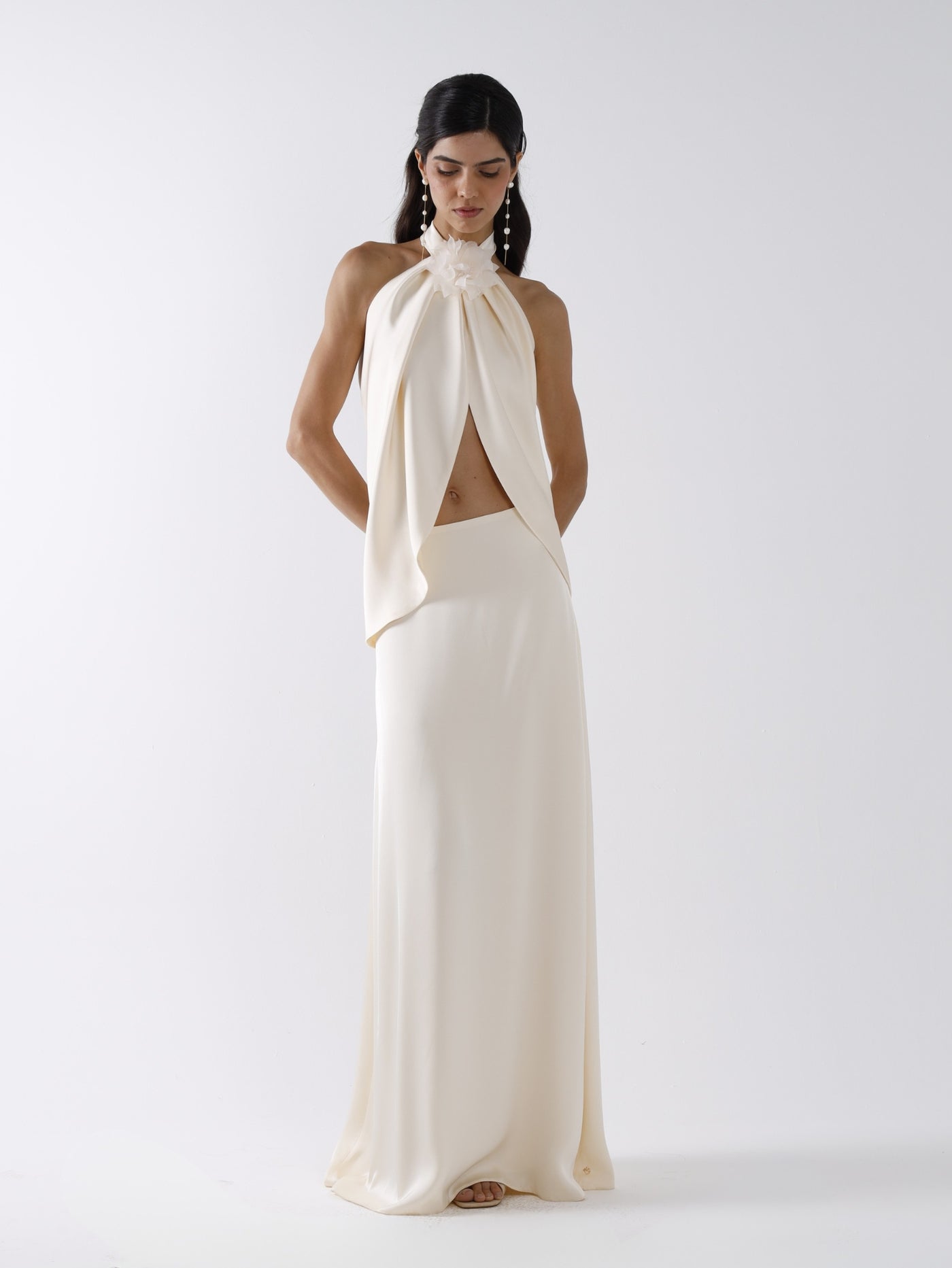 Lyla Everyday Tailored Shell Top - Cream main image 0
