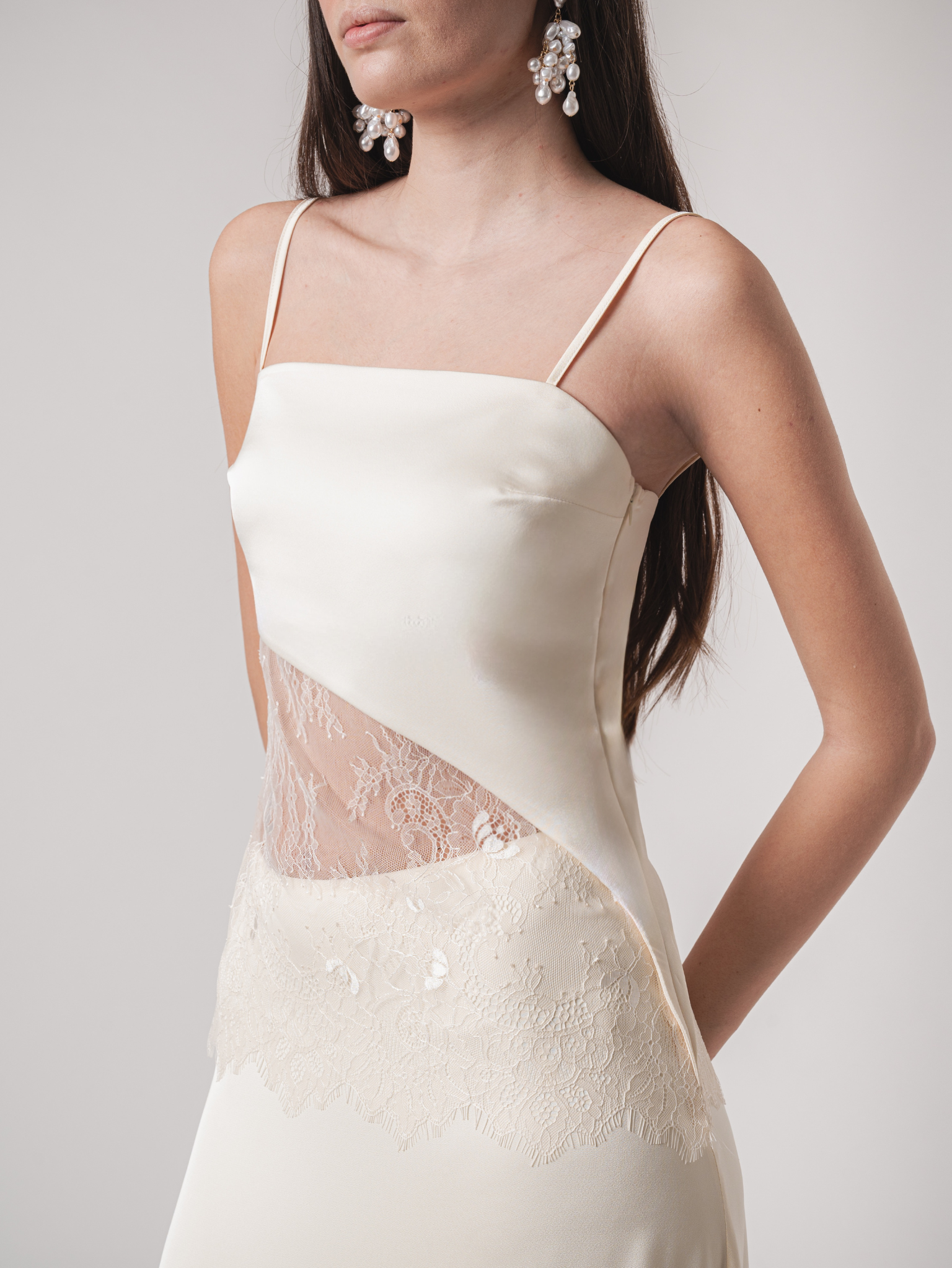LACY TOP - CREAM