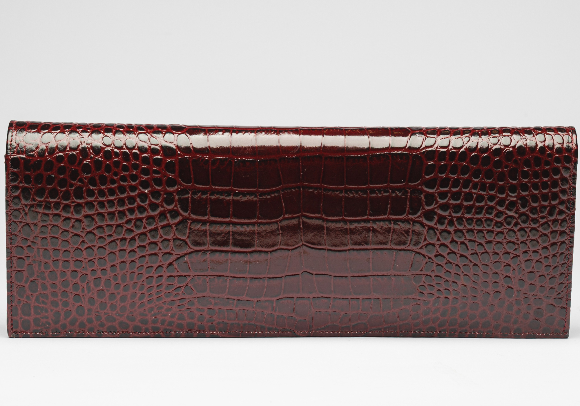 THE ENVELOPE CLUTCH - BORDEAUX