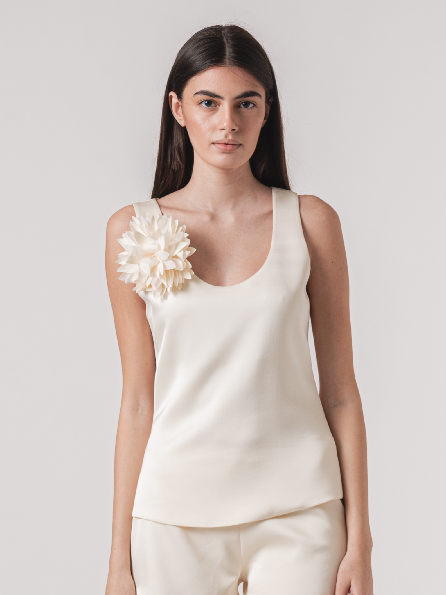 CAMELIA TOP - CREAM