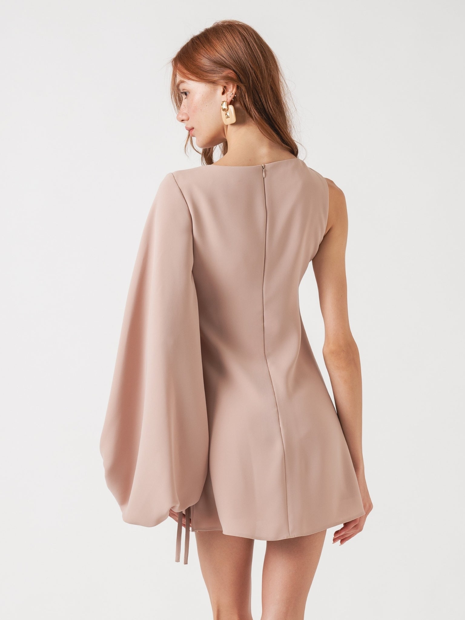 UNI MINI DRESS - BEIGE
