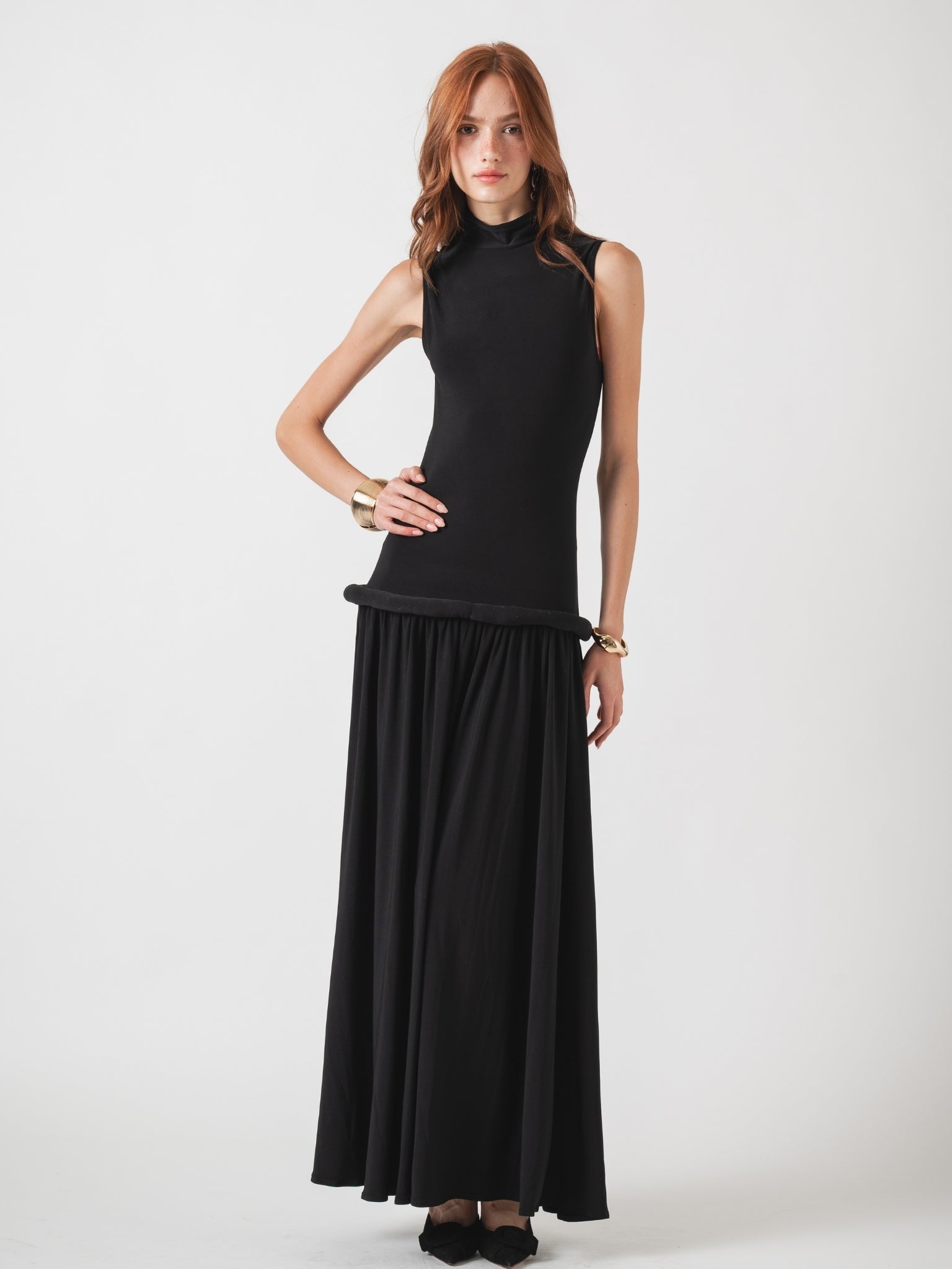 ÉLODIE MAXI DRESS - BLACK
