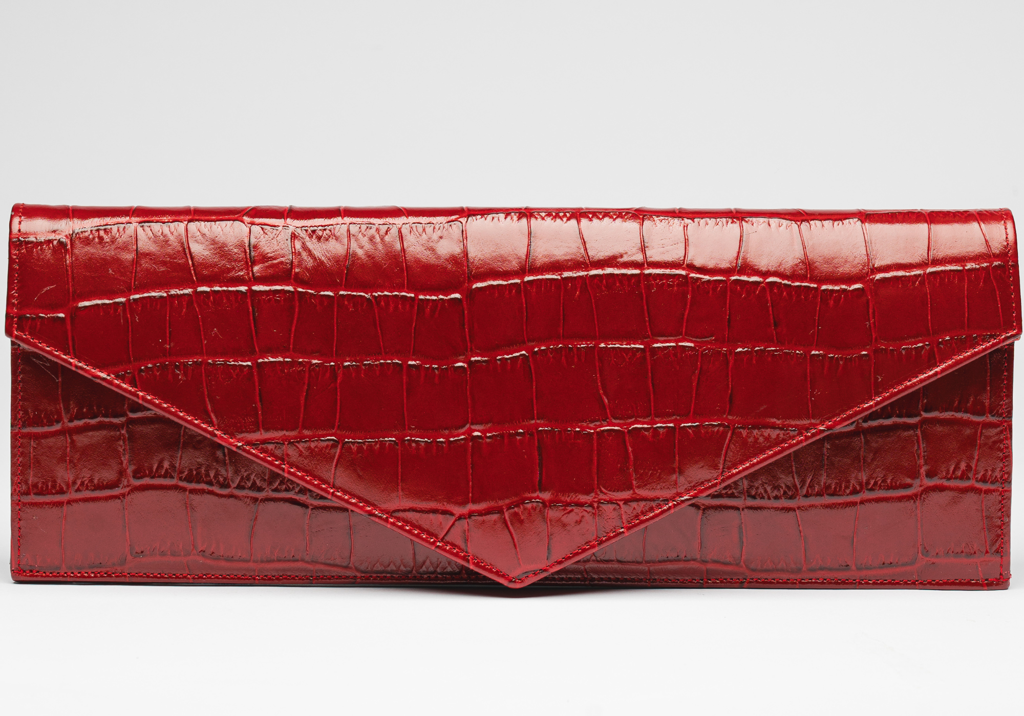 THE ENVELOPE CLUTCH - RED