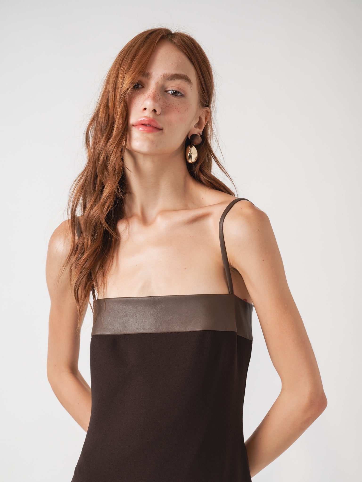 TERRA MAXI DRESS - CHOCOLATE