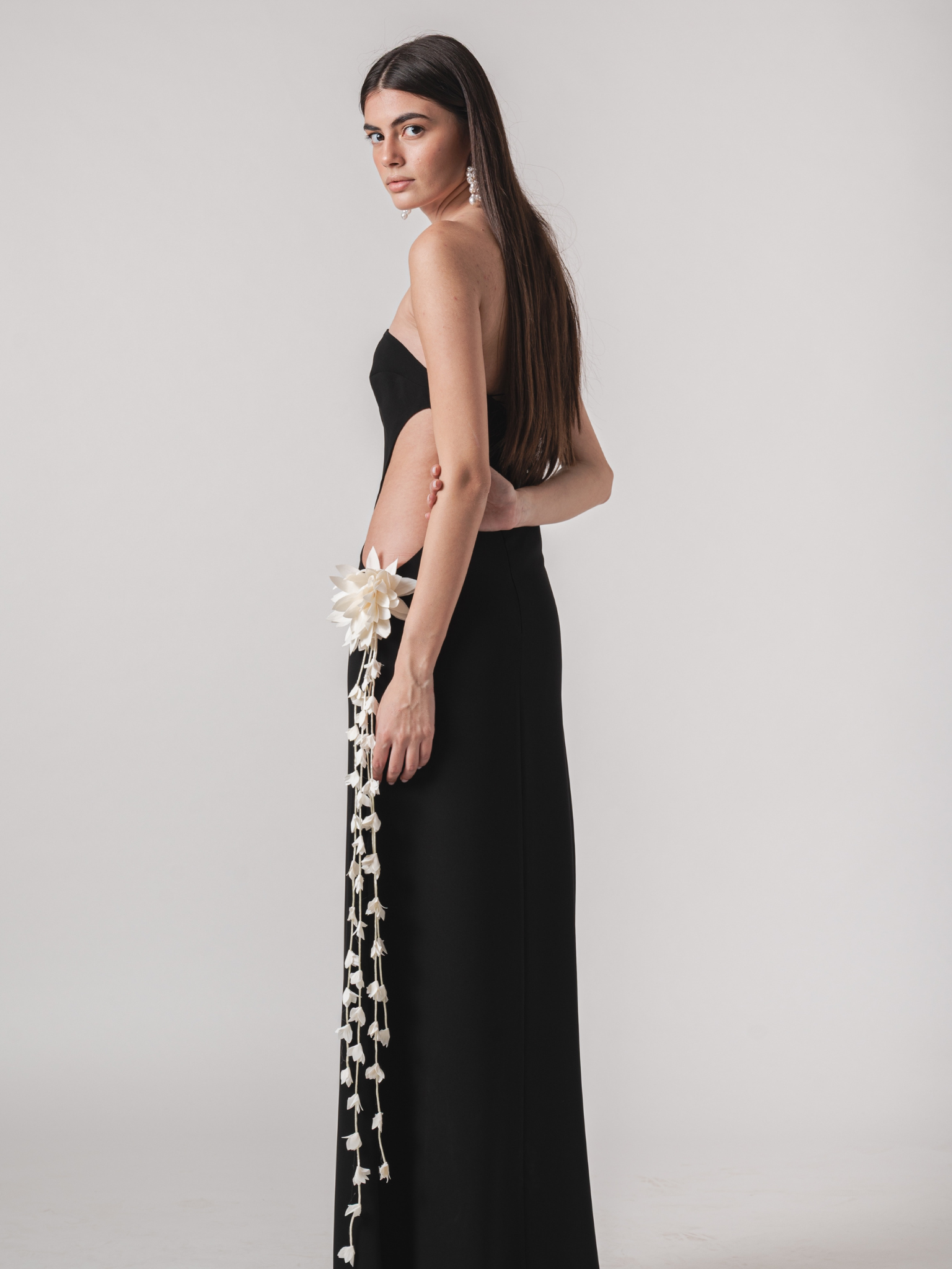 ISLA MAXI DRESS - BLACK