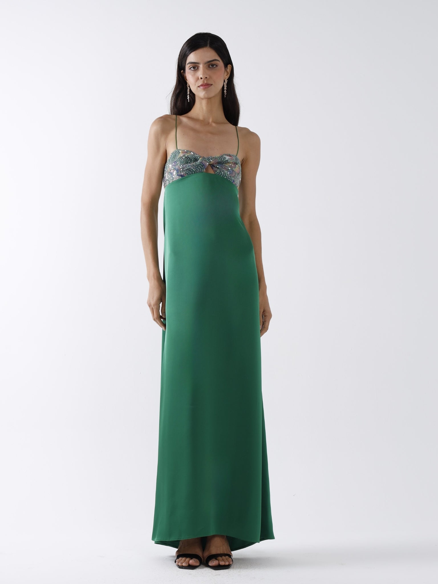 NECTAR MAXI DRESS - EMERALD