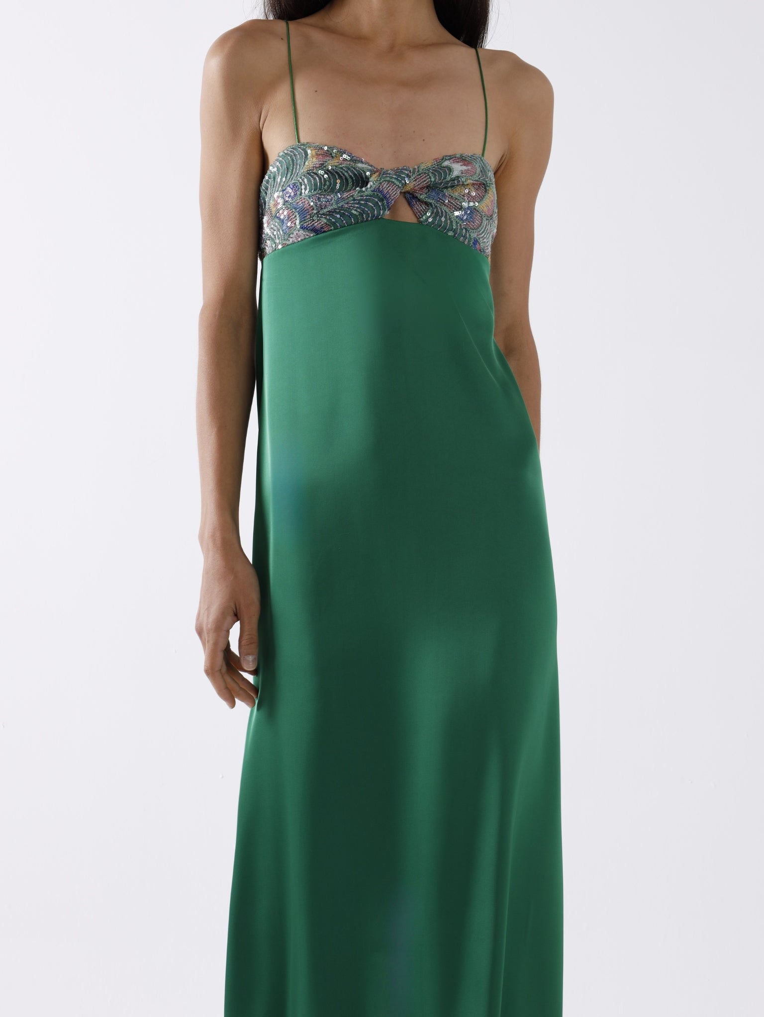 NECTAR MAXI DRESS - EMERALD