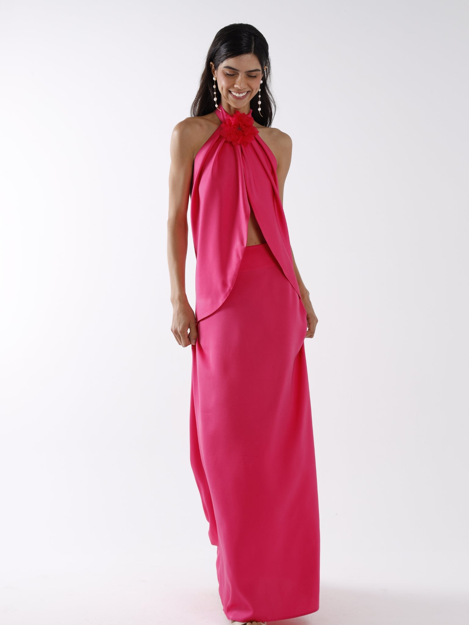 LILY TOP - FUSCHIA