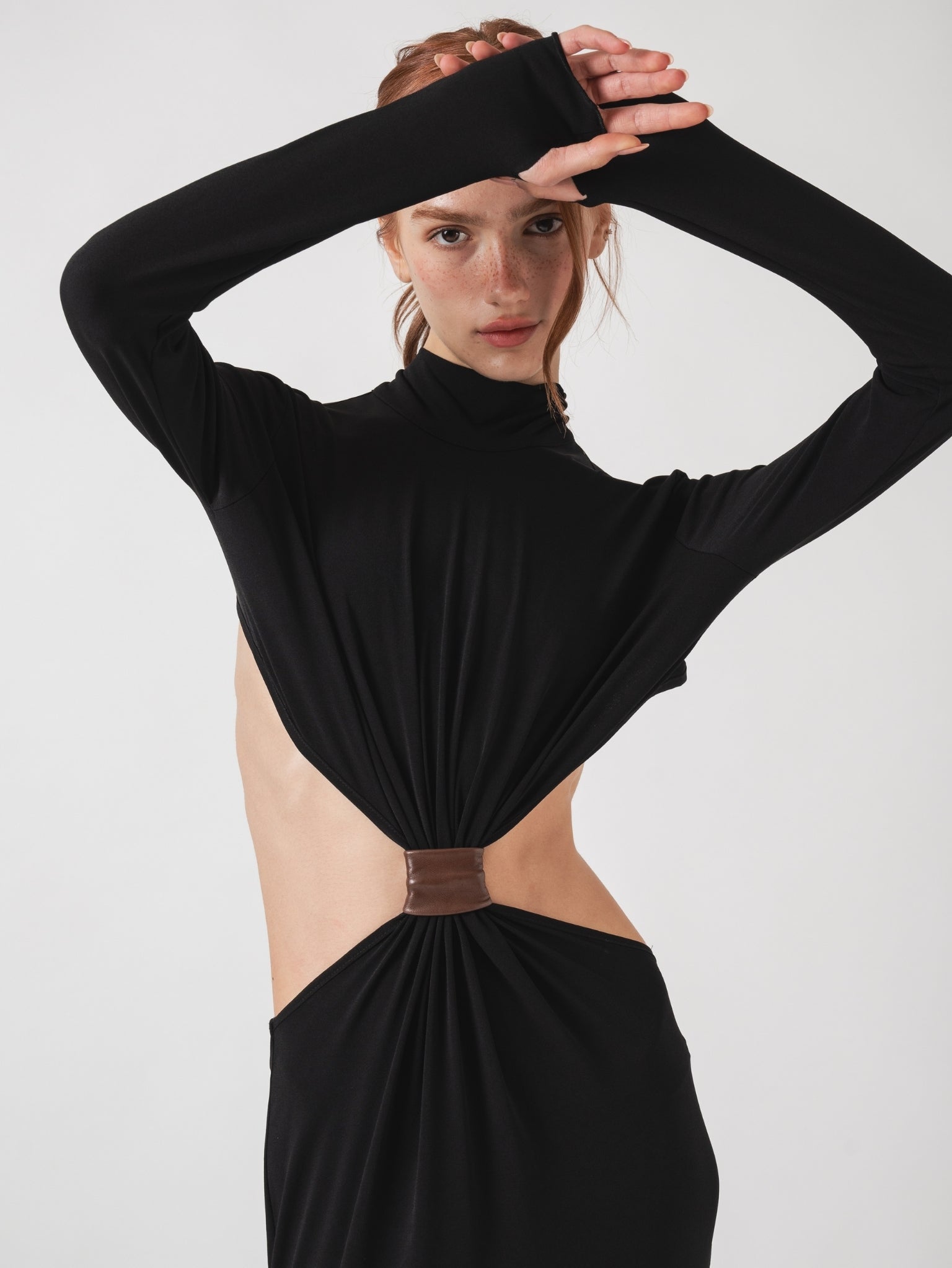 BRUME MAXI DRESS - BLACK