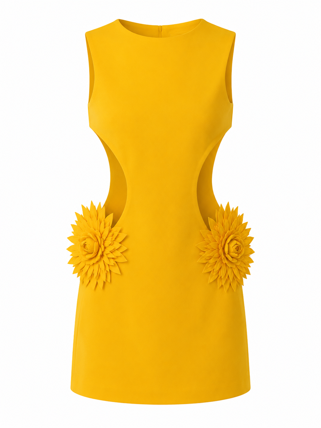 IVY MINI DRESS - YELLOW