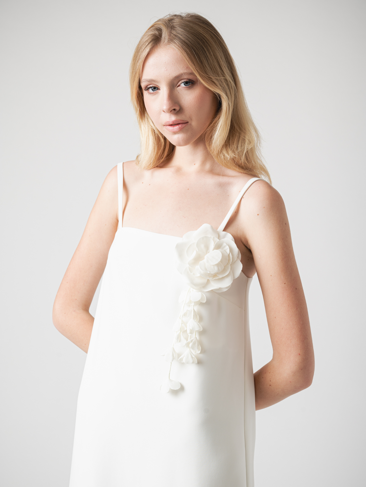 MIMOSA MINI DRESS - OFF WHITE