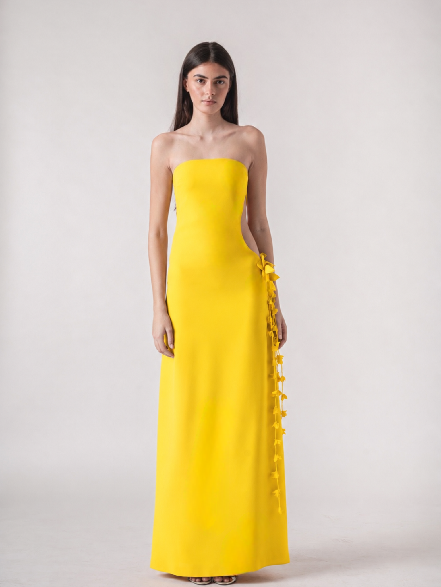 ISLA MAXI DRESS - BRIGHT YELLOW