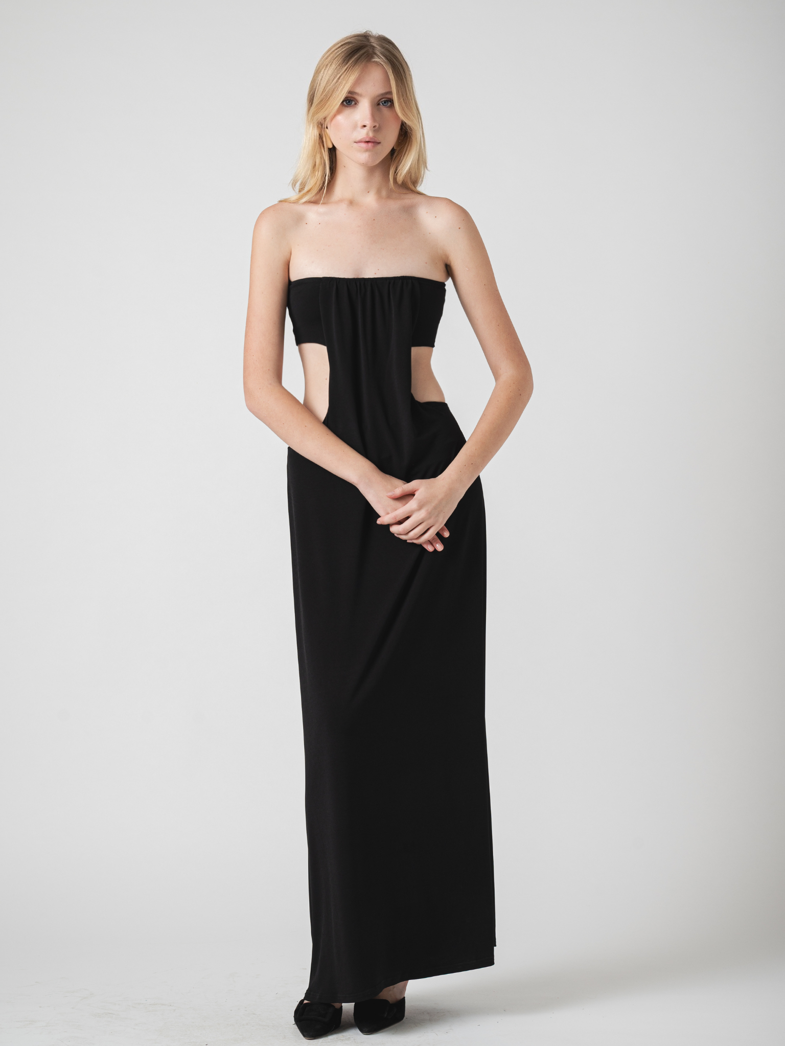 AMARA MAXI DRESS - BLACK